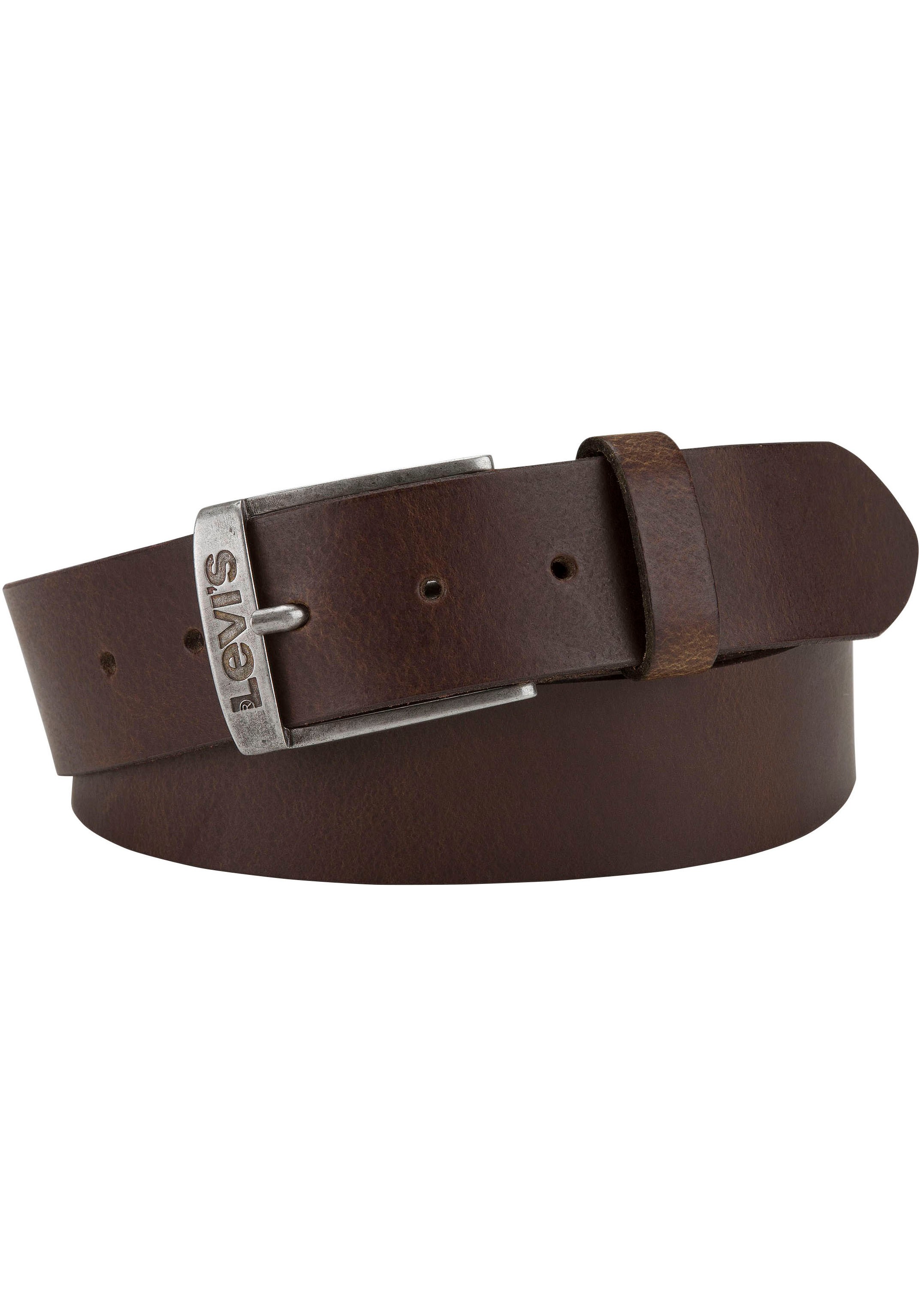 Image of Levis Ledergürtel "NEW DUNCAN" mit Logoprägung auf der Schliesse