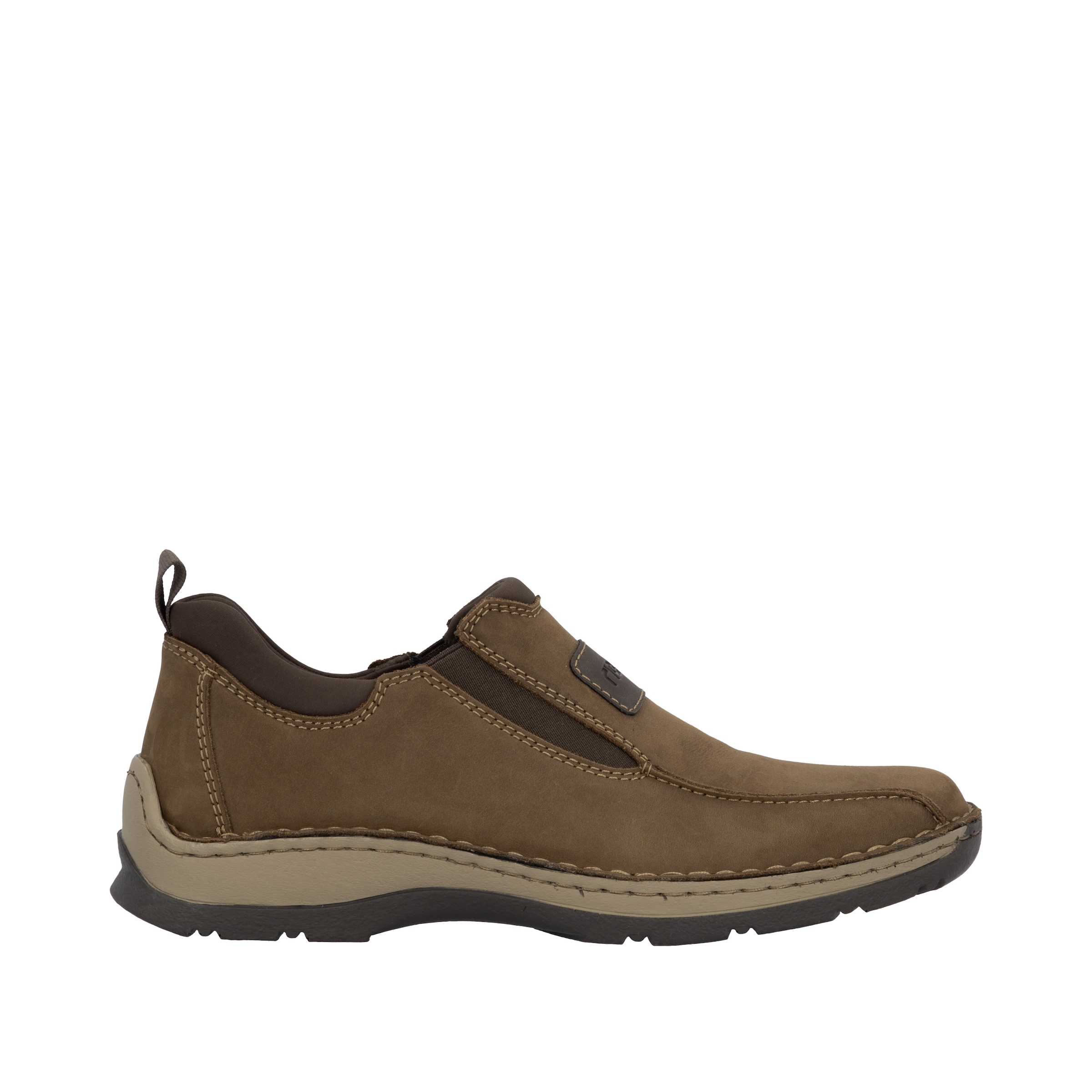 Rieker Baskets slip-on  mocassin, chaussure à enfiler, chaussure basse, chaussure de loisirs avec empiècements stretch