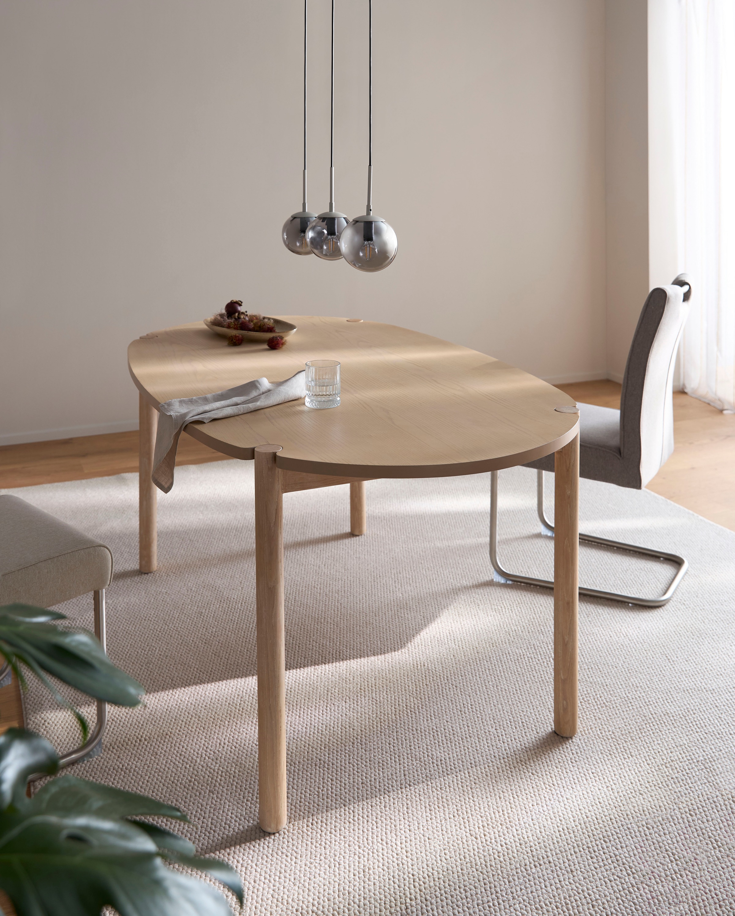 s.Oliver Tapis »Lenni« Rectangulaire 10 mm Höhe Uni-Farben, kurzflor, waschbar, Wohnzimmer, Schlafzimmer