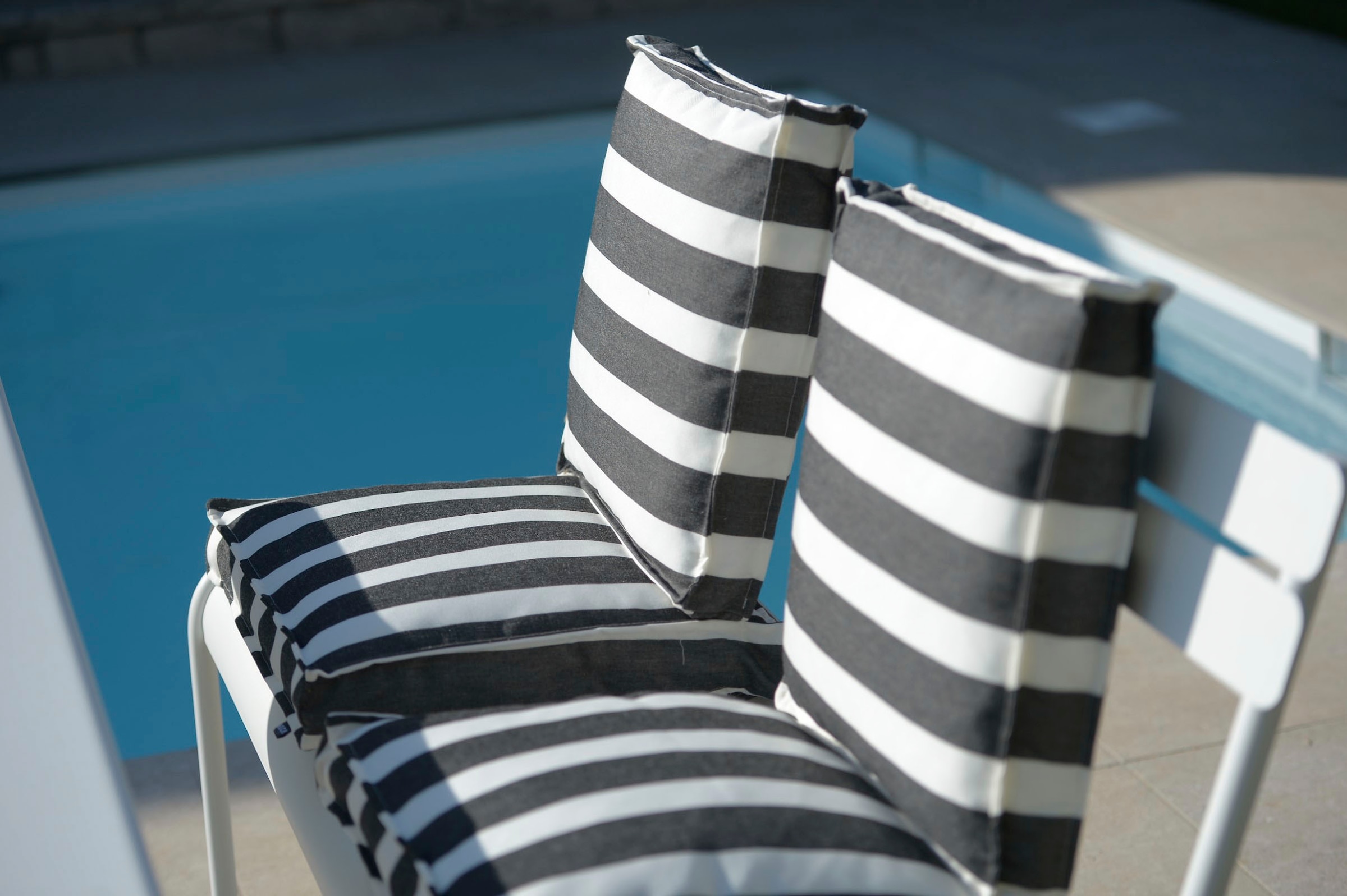 H.O.C.K. Coussin d'assise »Classic Streifen« avec rayures