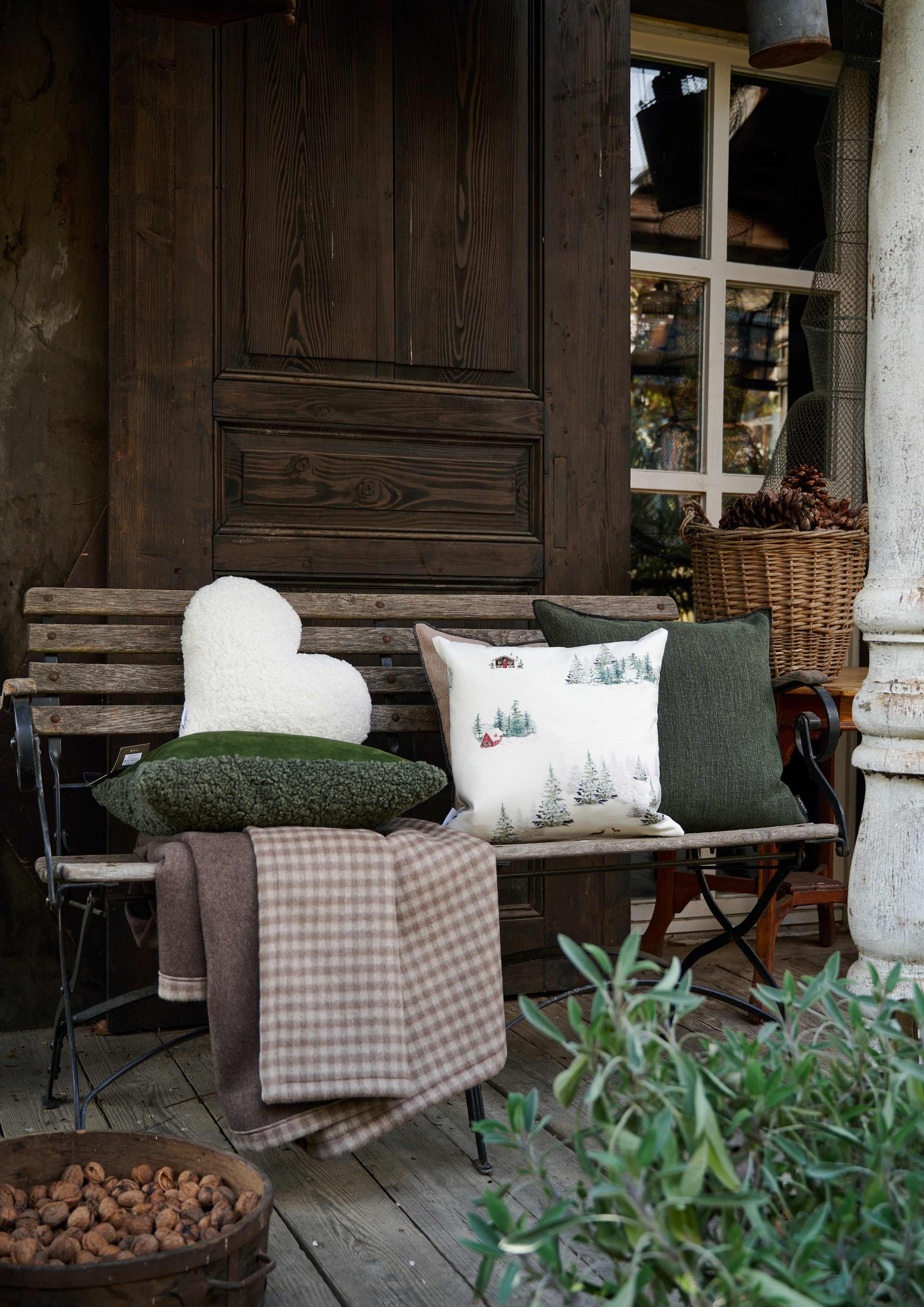 APELT Coussin décoratif »8105« avec rembourrage doux 100% PES