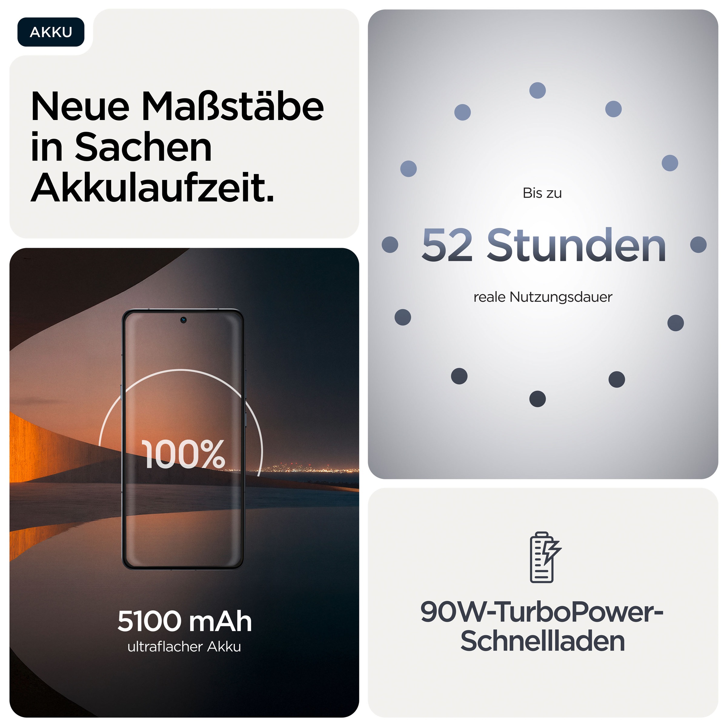 Motorola Smartphone »Signature« PANTONE® Carbon Super-HD+-Display, Corning Gorilla Glass Victus2, 90W-TurboPower