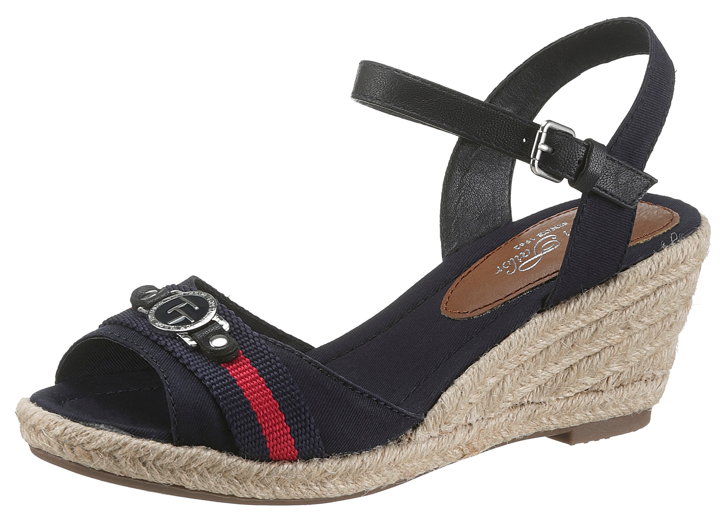 Image of TOM TAILOR Sandalette, mit Schmuckelement bei Ackermann Versand Schweiz