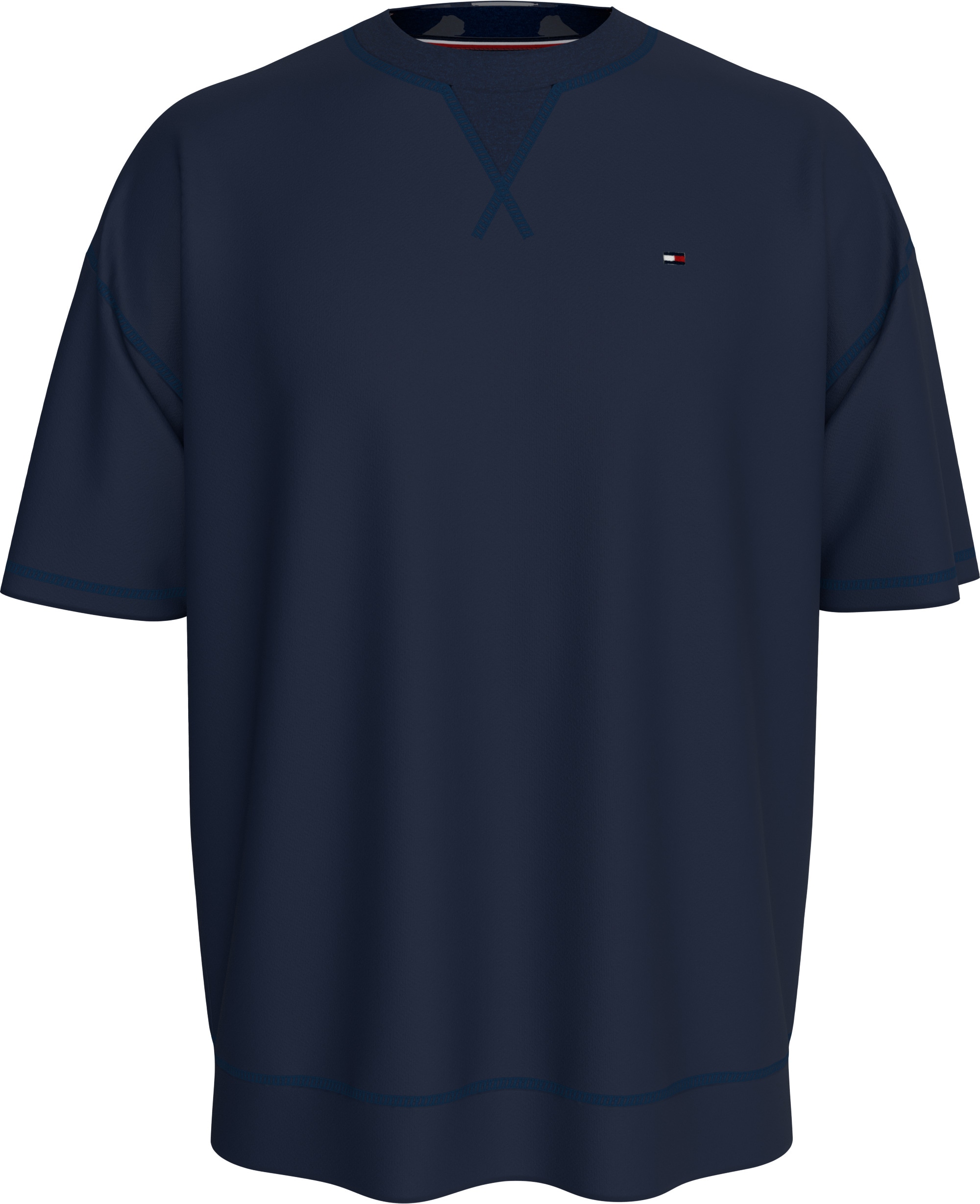 Tommy Hilfiger Underwear T-Shirt »SS TRACK TOP«, mit Logostickerei