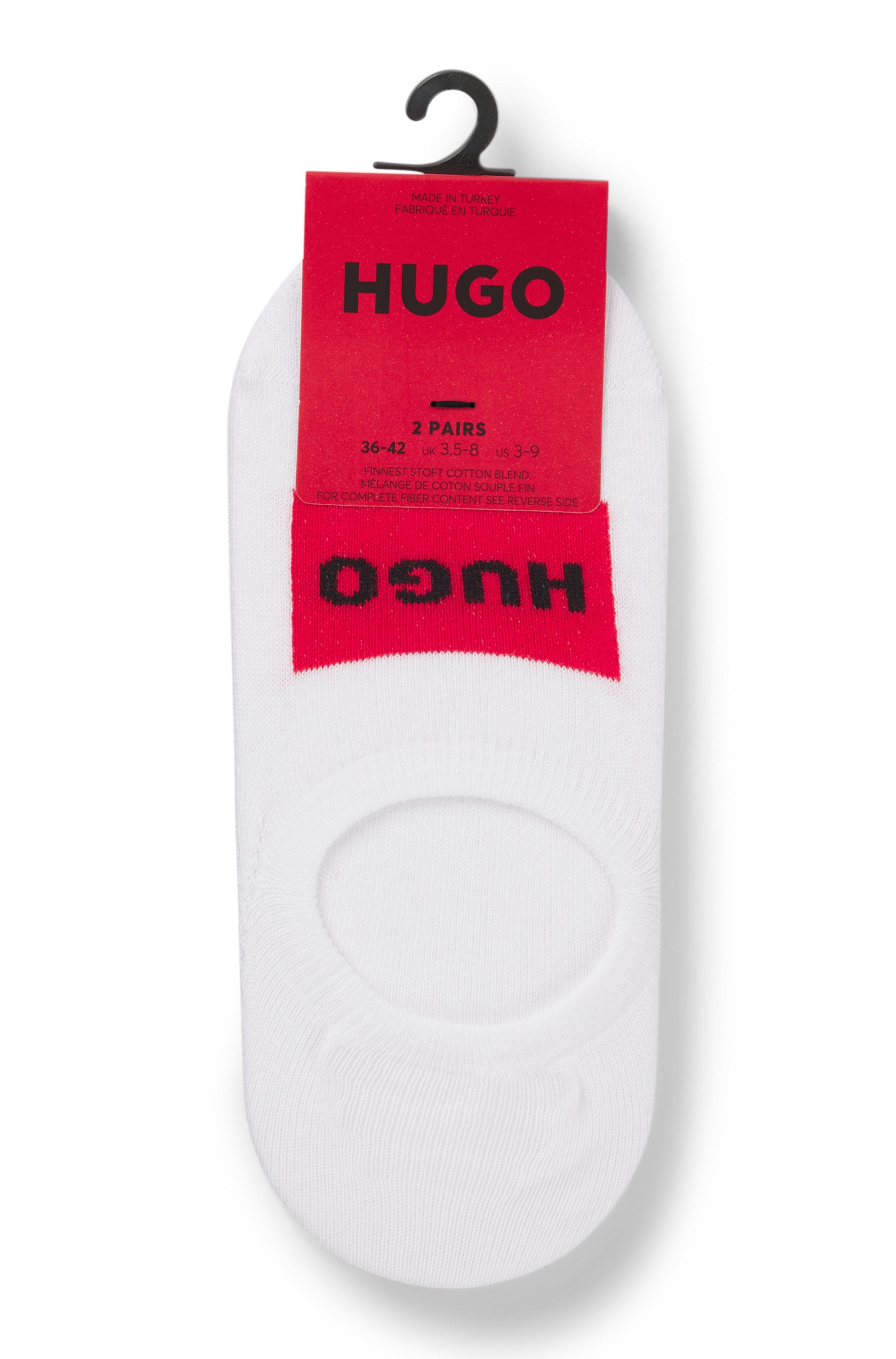 HUGO Underwear Chaussettes de loisirs »2P LOW CUT LABEL CC W« 2 cuis tlg.