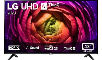 LCD-LED Fernseher »43UR73006LA«, 108 cm/43 Zoll, 4K Ultra HD, Smart-TV