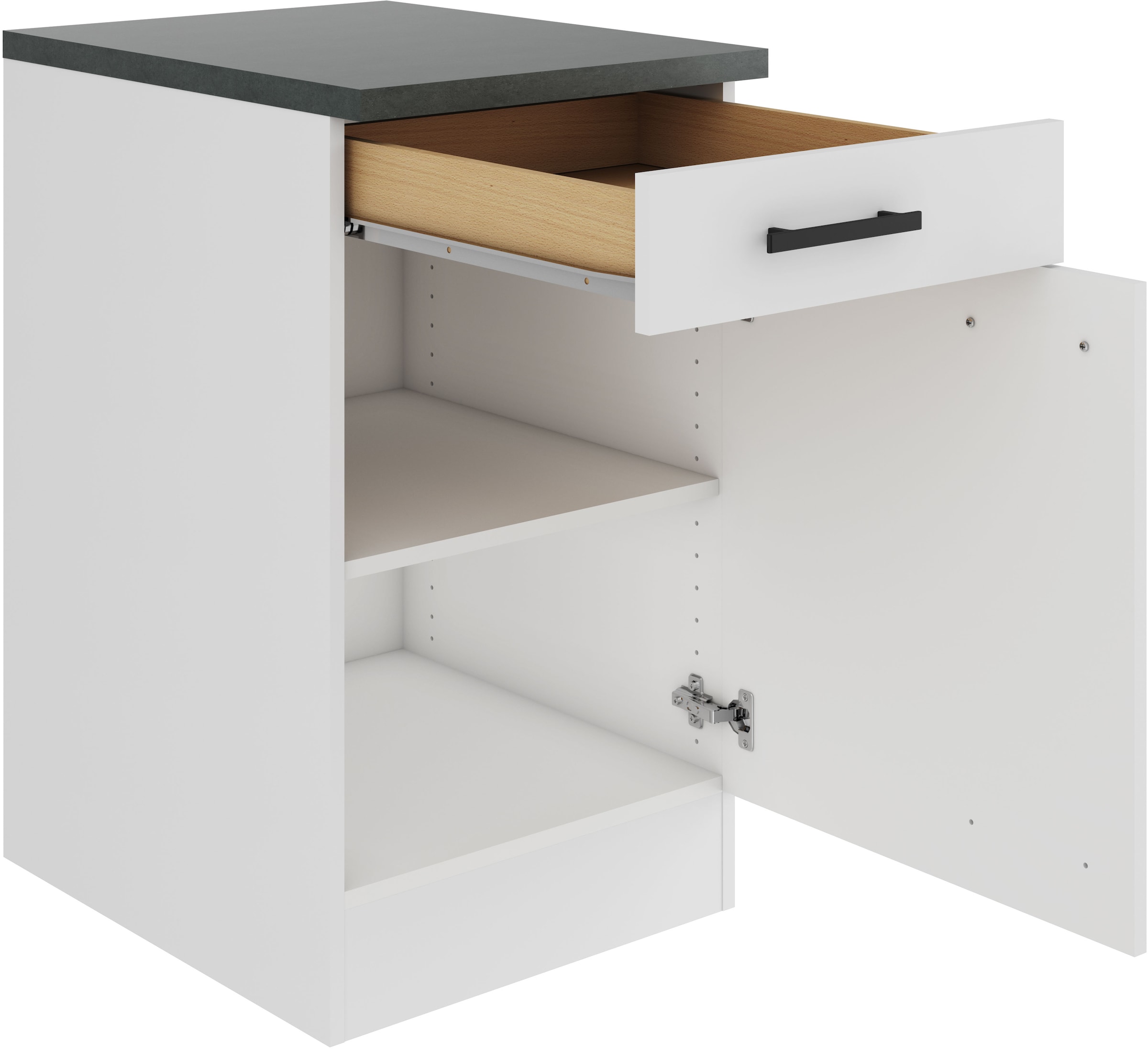 OPTIFIT Unterschrank »Palma« Breite 50 cm, mit 1 Tür und 1 Schubkasten