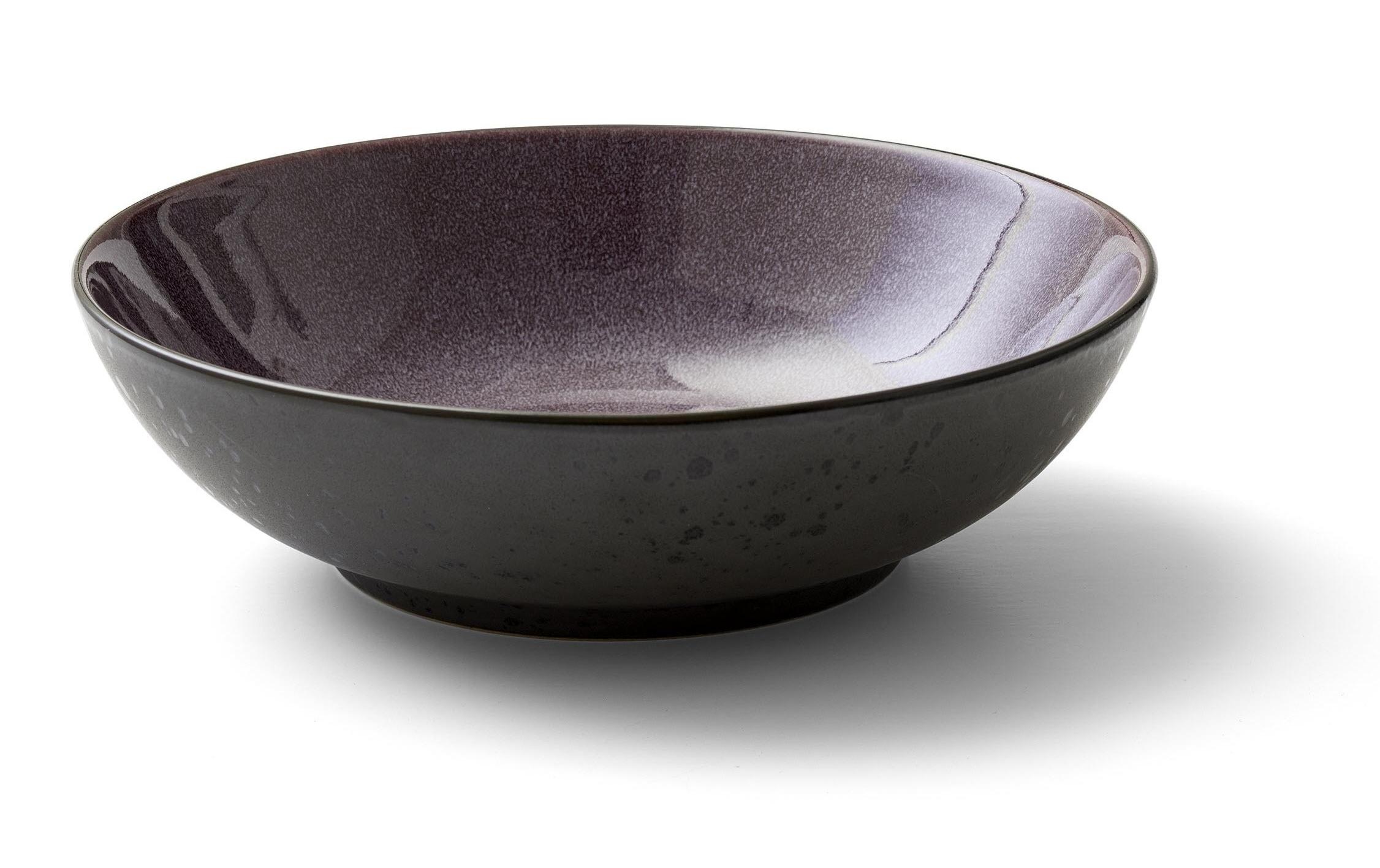 Image of Bitz Salatschüssel »24 cm, Schwarz/V«, aus Steinzeug bei Ackermann Versand Schweiz