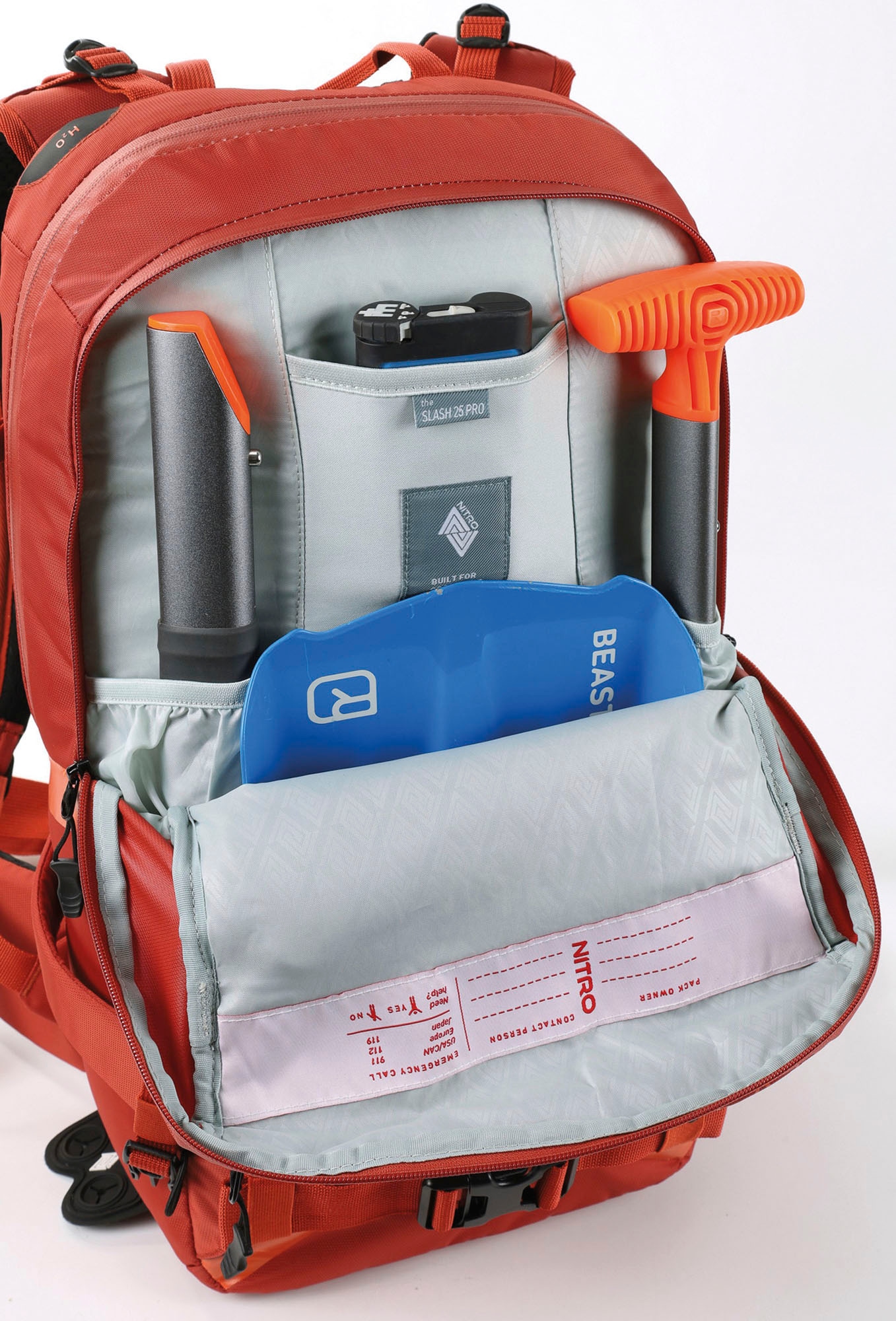 NITRO Freizeitrucksack »Slash 25 Pro« Snowboardrucksack, Wanderrucksack, Freizeitrucksack,  Skatepack