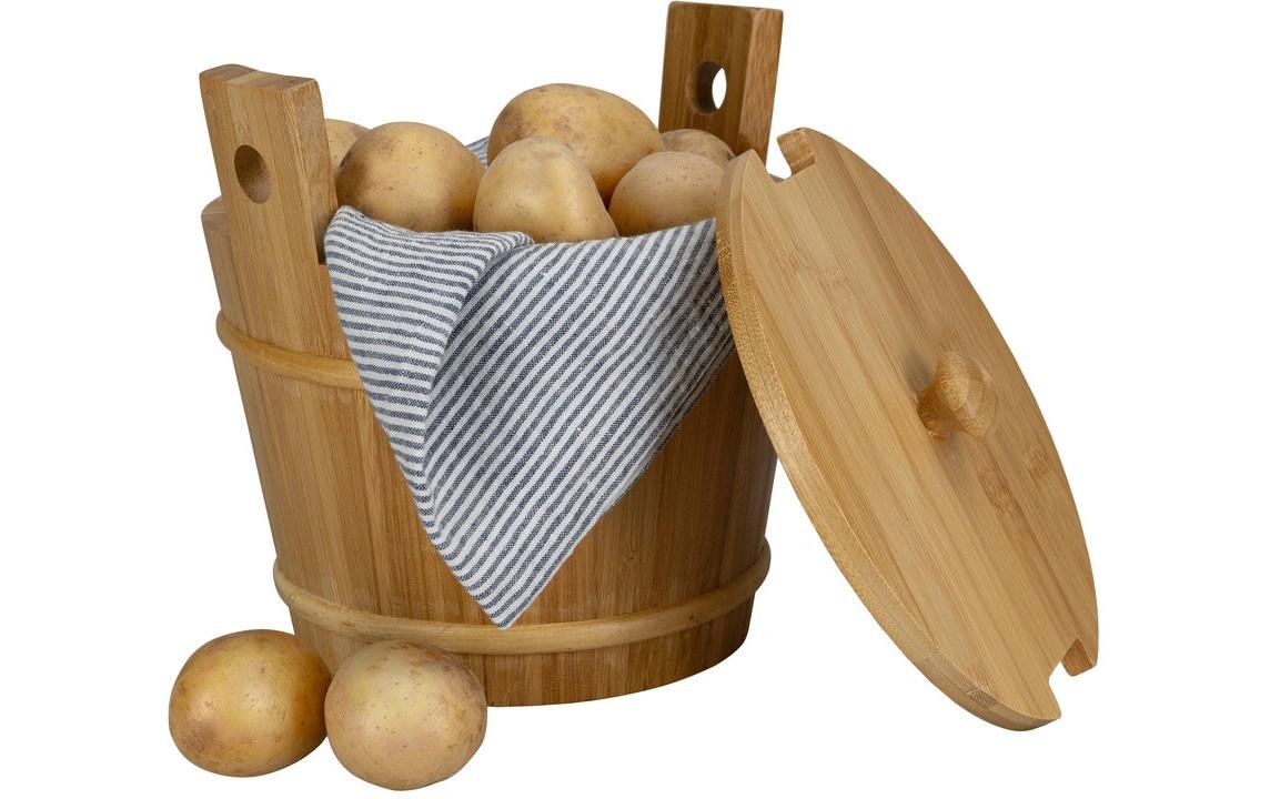 Nouvel Caisse à pommes de terre »Melchterli, 20 x 22 x 19,5 cm, Holz«