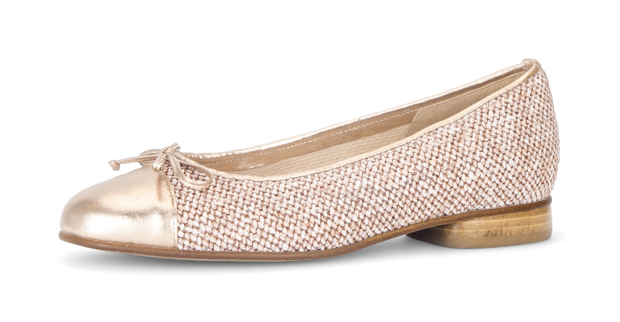 Gabor Ballerine  talon bloc, chaussure de ville, chaussure à enfiler forme ronde