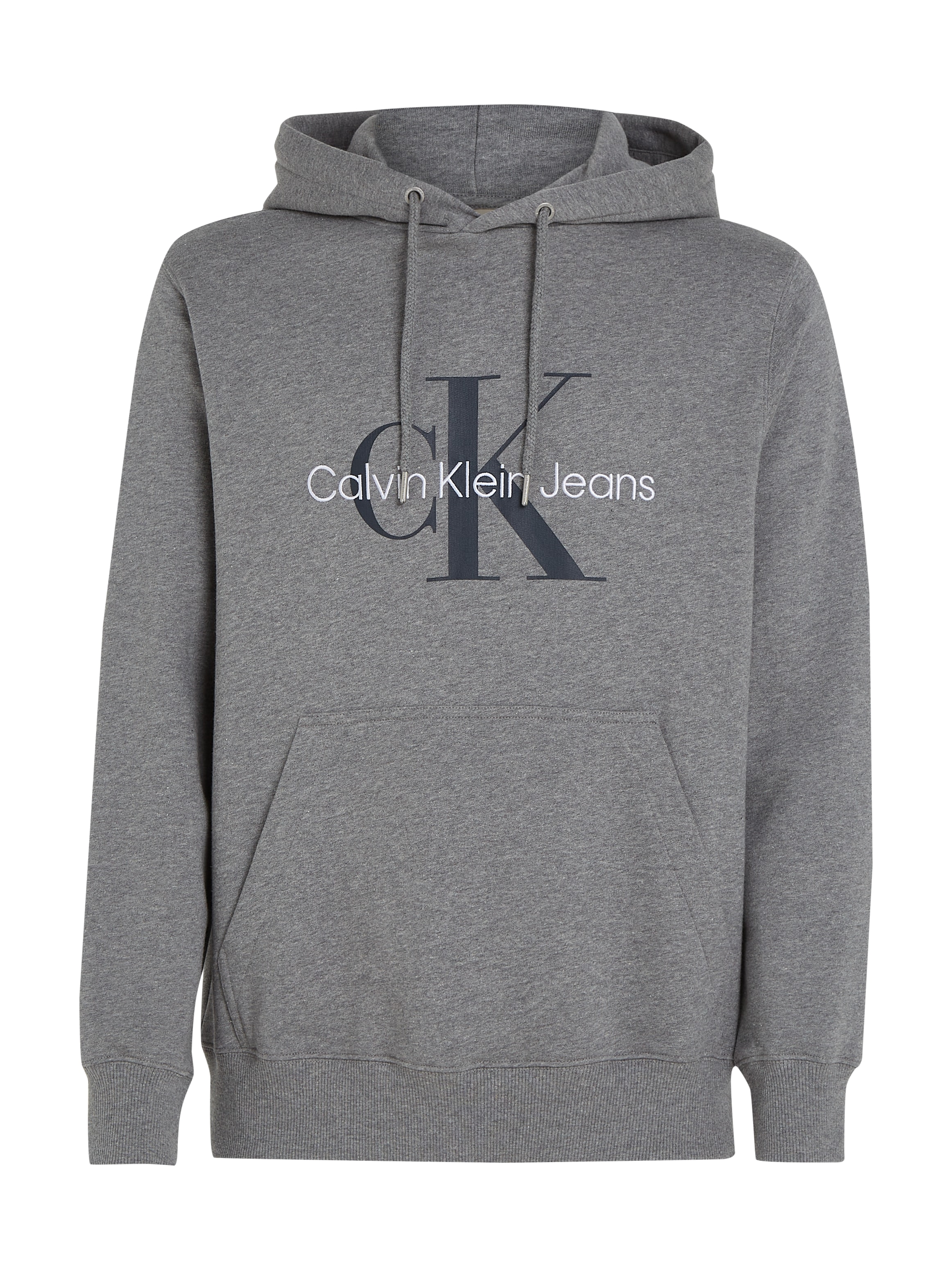 Calvin Klein Jeans Kapuzensweatshirt »SEASONAL MONOLOGO REGULAR HOODIE«, mit Logodruck und Stickerei