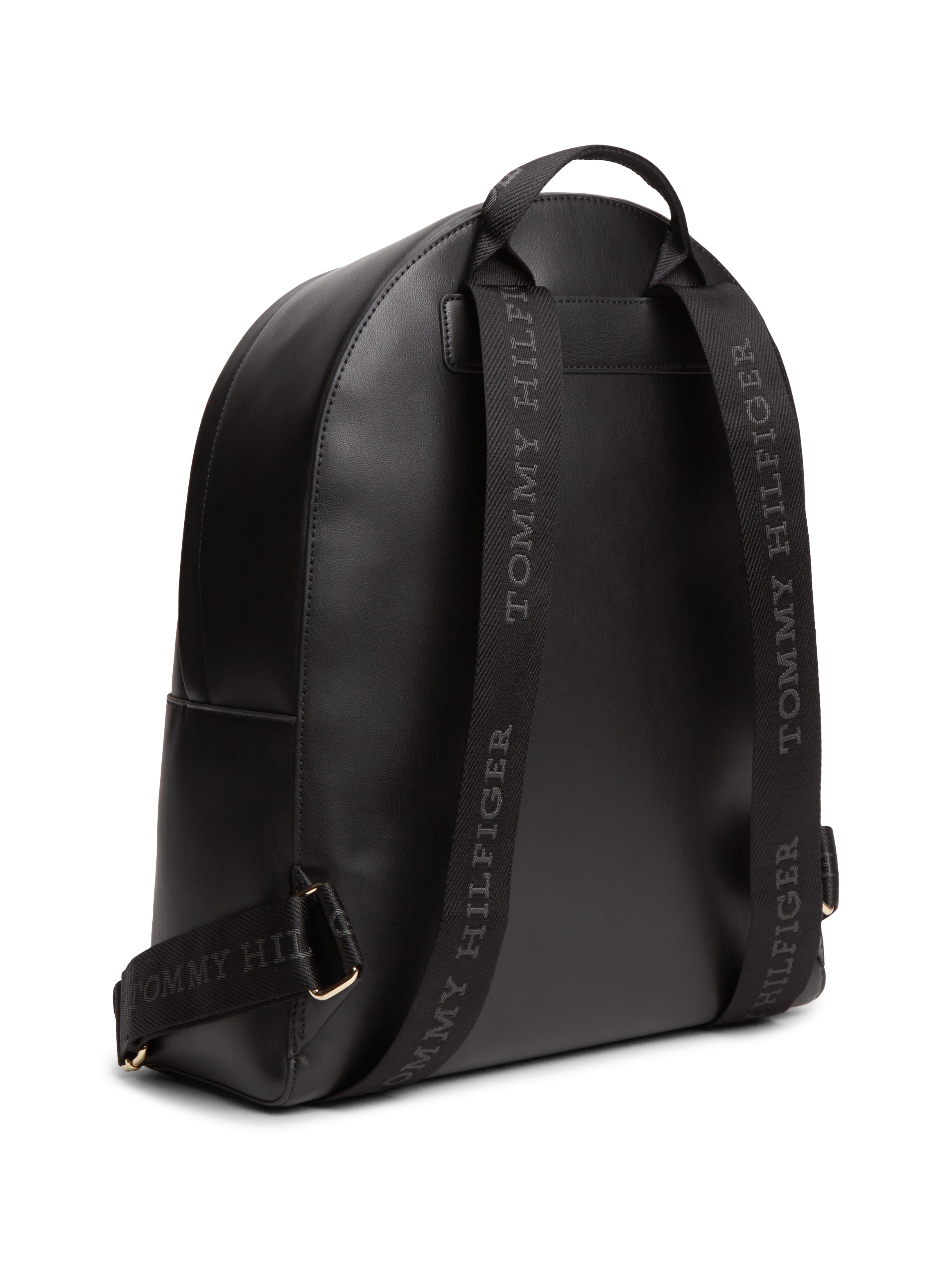 Tommy Hilfiger Sac à dos de ville »IM LATAM LOGO BACKPACK« Sac à dos de loisirs pour femme avec poche frontale supplémentaire