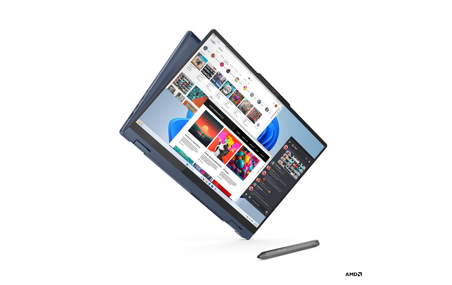 Lenovo Convertible Notebook »IdeaPad 5 2-in-1 16AHP9 (AMD)«, 40,48 cm, / 16 Zoll, AMD, Ryzen 5, Radeon™, 1000 GB SSD