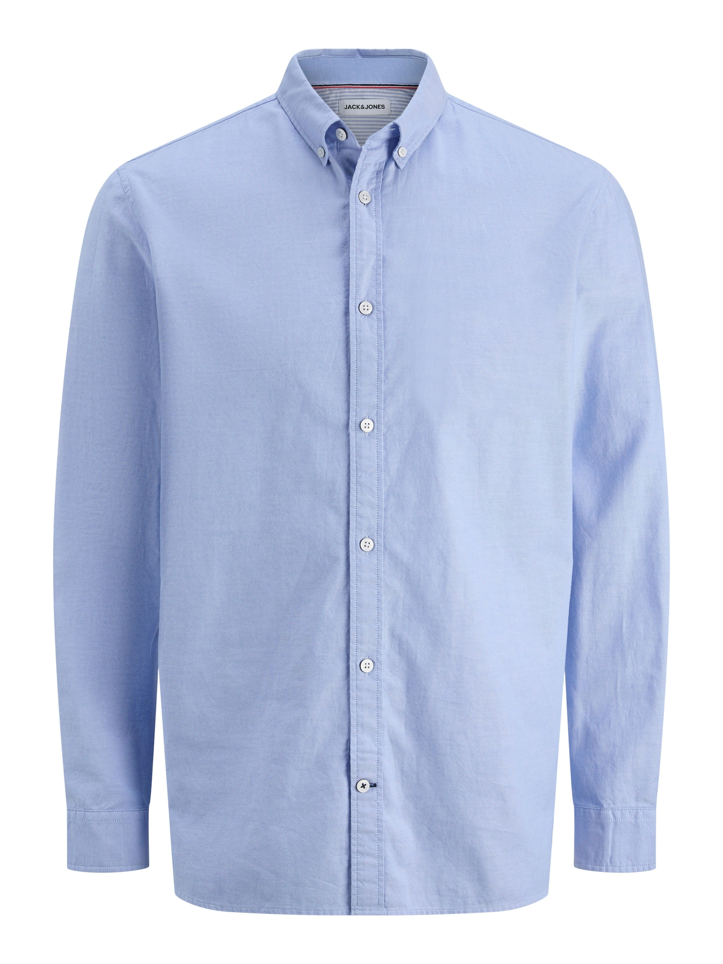 Jack & Jones Langarmhemd »JJOXFORD DETAIL SHIRT LS 2 PACK MP«, (Packung, 2 tlg.)