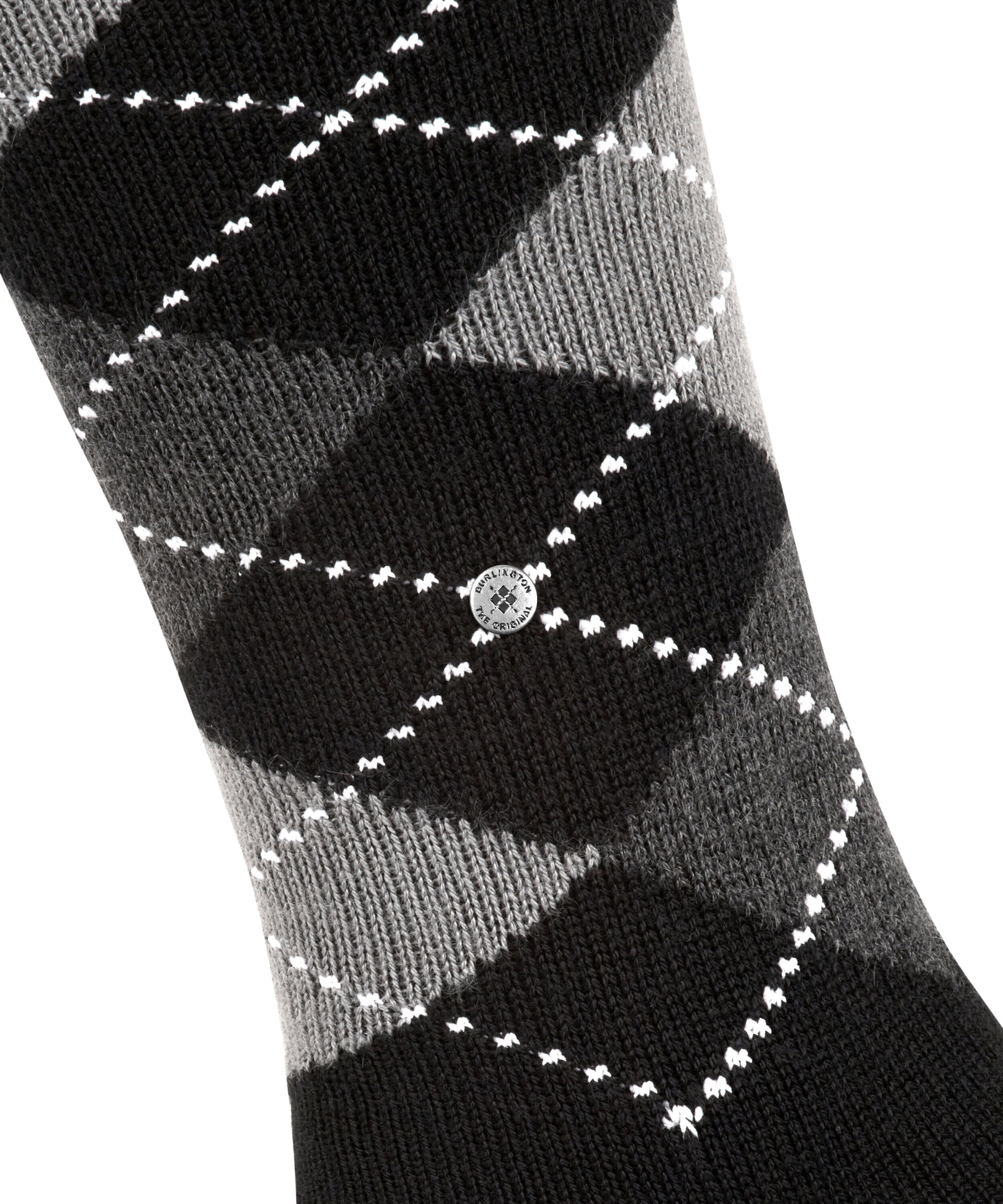 Burlington Kniestrümpfe »Preston« Einheitsgrösse 40-46, Argyle-Muster, besonders weich