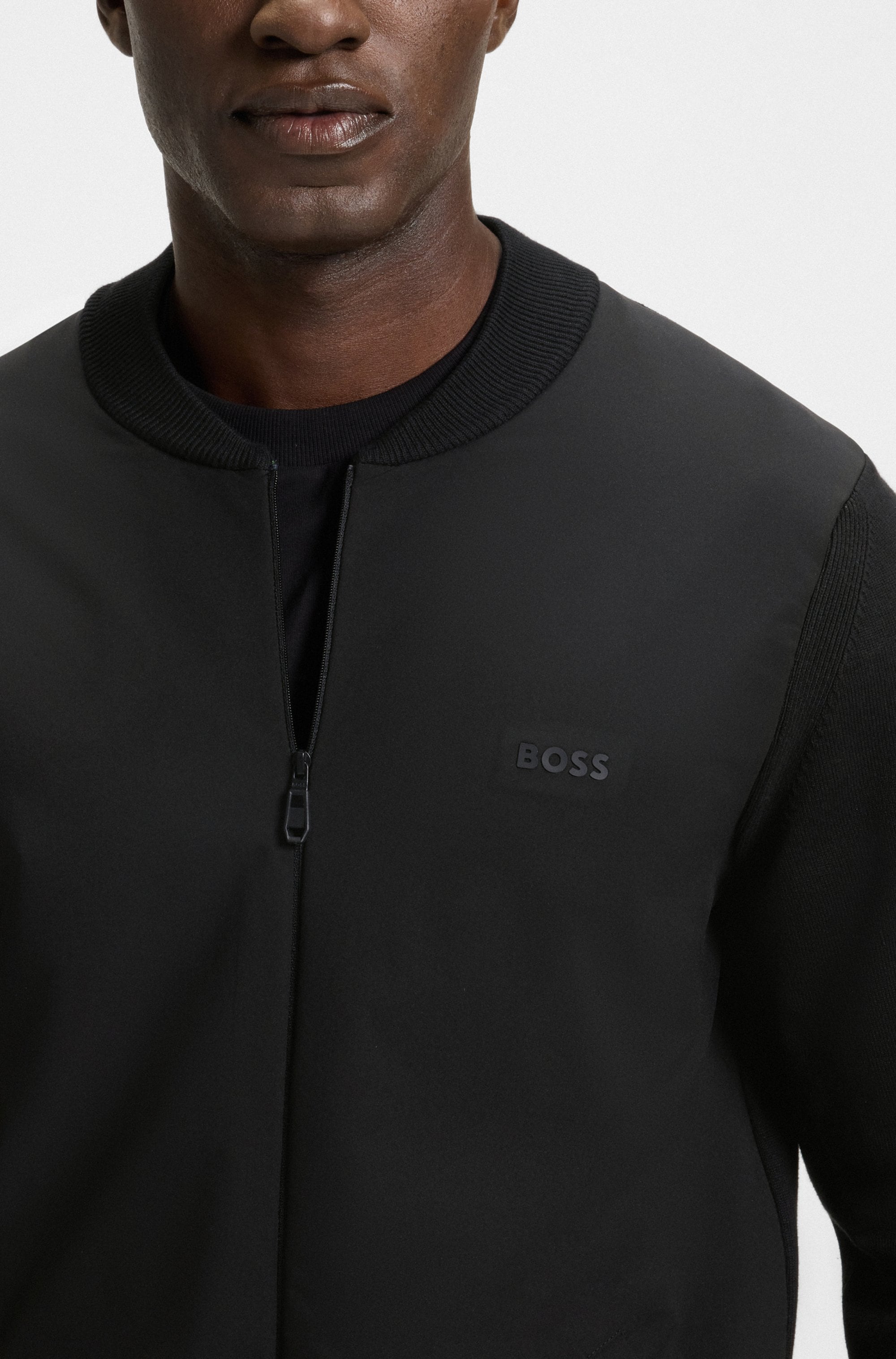 BOSS GREEN Blusenjacke »K Ever-X HY«, mit Ärmeltasche