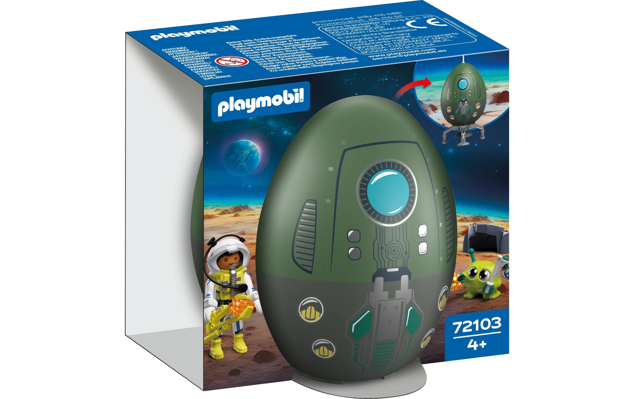 Playmobil® Jeu de construction »Spiel-Ei: Weltraum (72103), City Action«