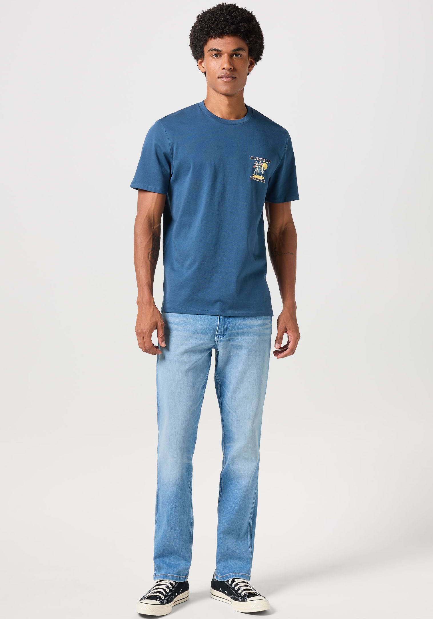 Wrangler 5-Pocket-Jeans »GREENSBORO FREE TO STRETCH«, Free to stretch material