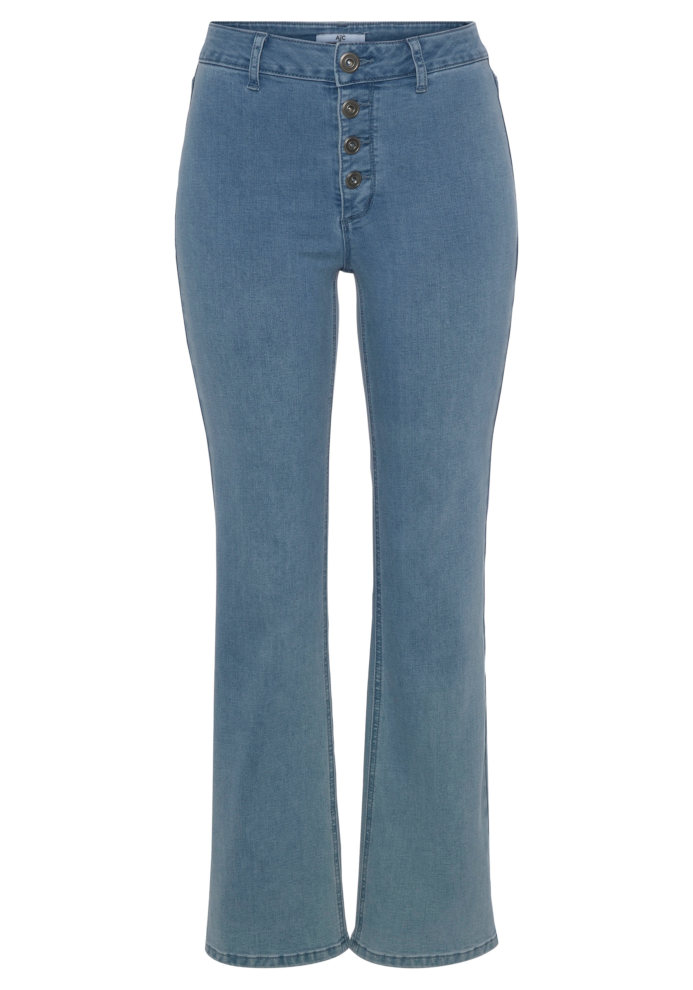 Ankle-Jeans, versandkostenfrei Bootcut-Form in AJC Länge knöchelfreier auf ♕ in ausgestellter