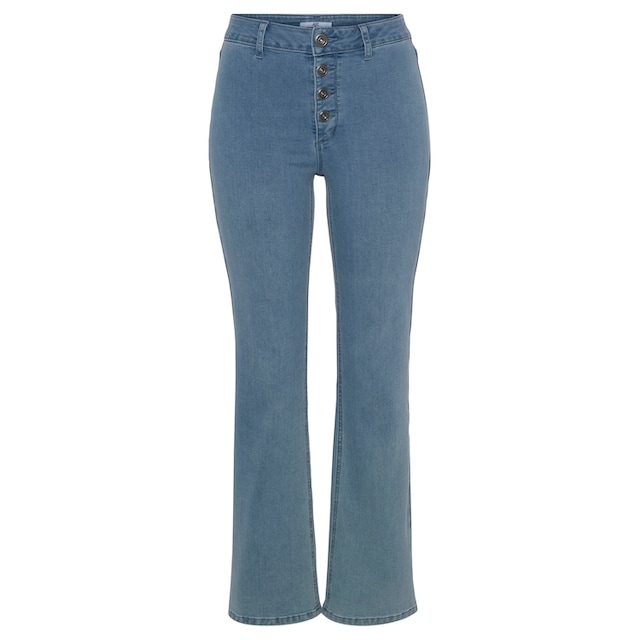 ♕ AJC Ankle-Jeans, in ausgestellter Bootcut-Form in knöchelfreier Länge  versandkostenfrei auf