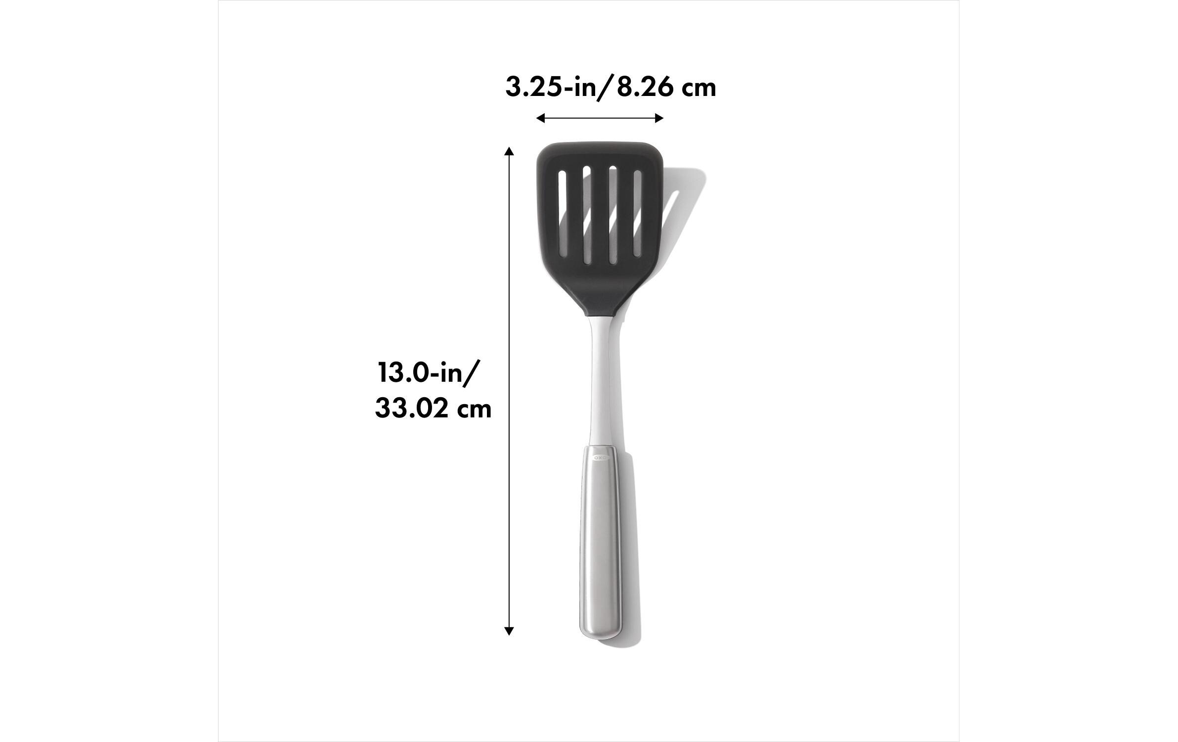 OXO Good Grips Spatule »OXO Silicone Flexible Turner« der Kopf besteht aus hitzebeständigem Silikon