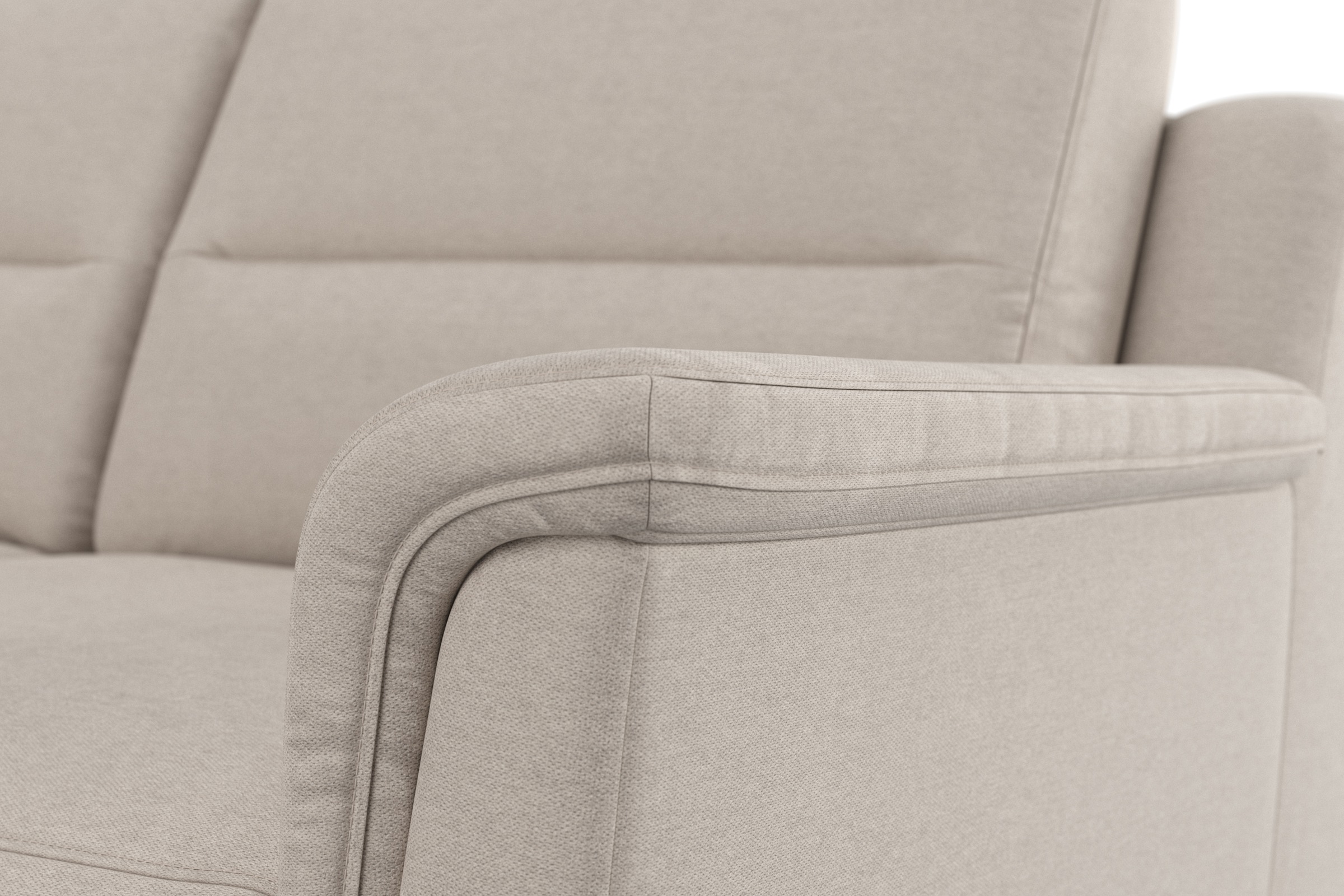 sit&more Ecksofa »Farö L-Form« inklusive Federkern, wahlweise mit Bettfunktion und Bettkasten