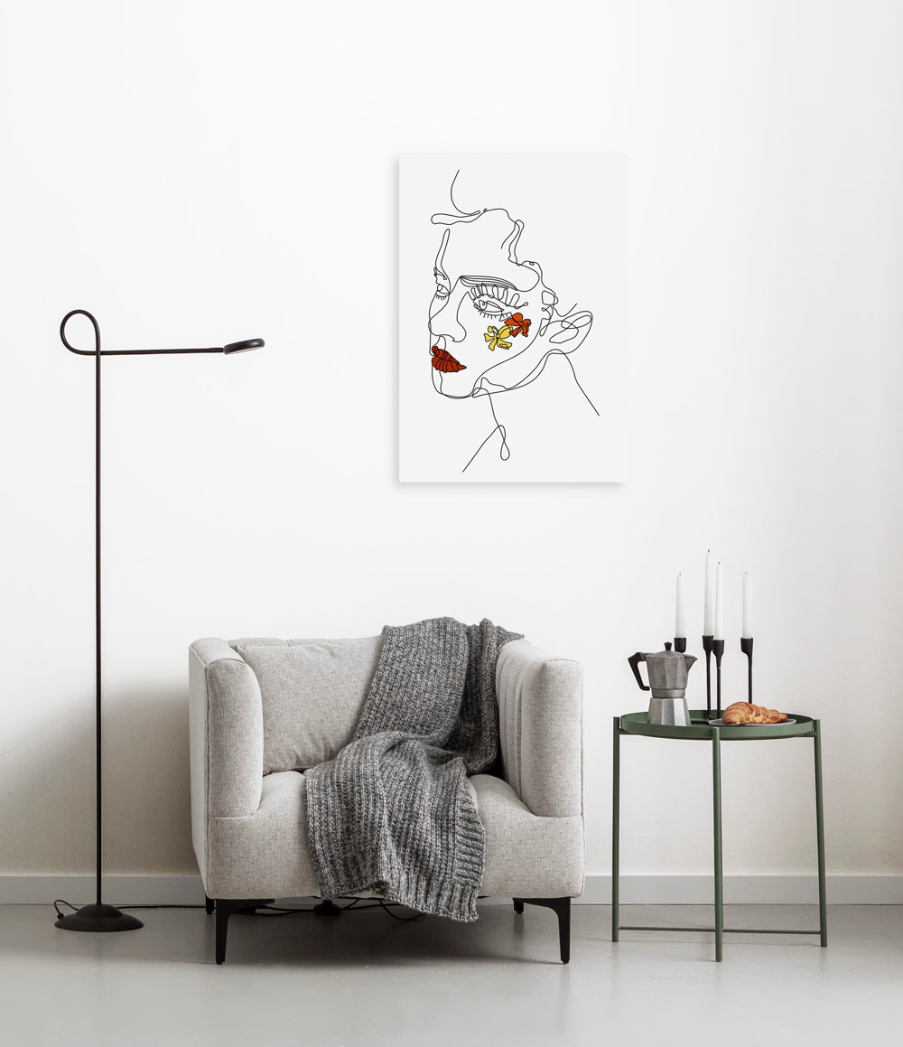 Image of Komar Leinwandbild "Frühlingsgefühle - Grösse 40 x 60 cm" Natur 1 Stk. tlg. Keilrahmenbild mi Echtholzrahmen