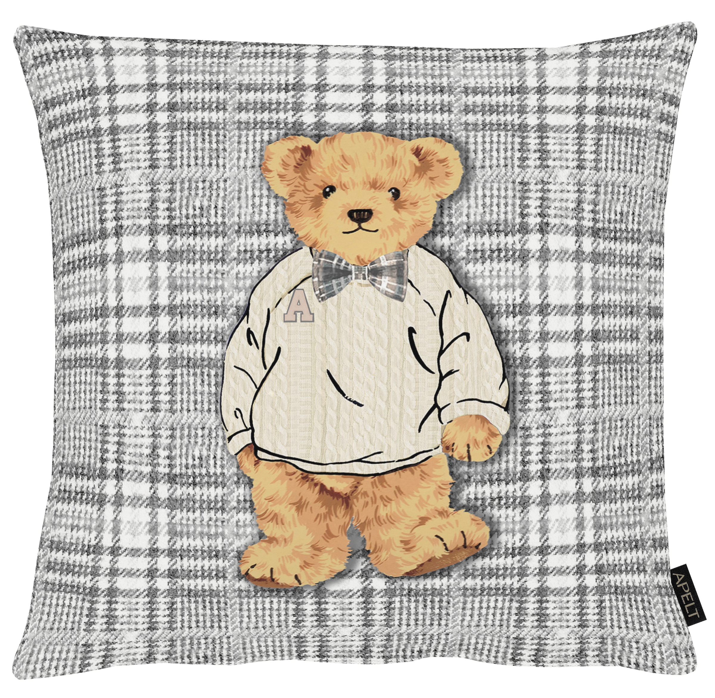 Image of APELT Dekokissen "Bruno" inclusive Soft-Kissenfüllung 100% PES