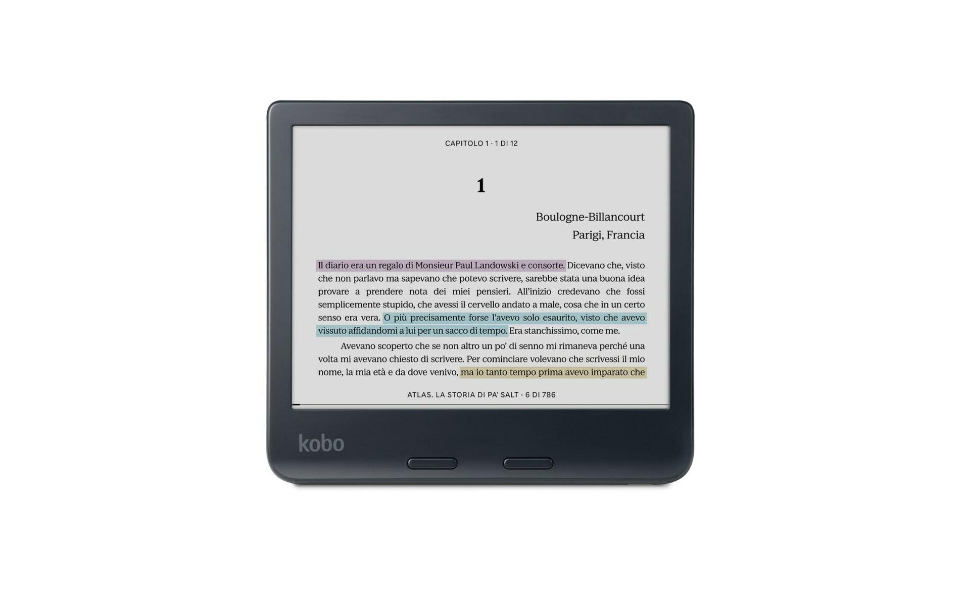 Kobo E-Book »Reader Libra« ( / 7 ″) )