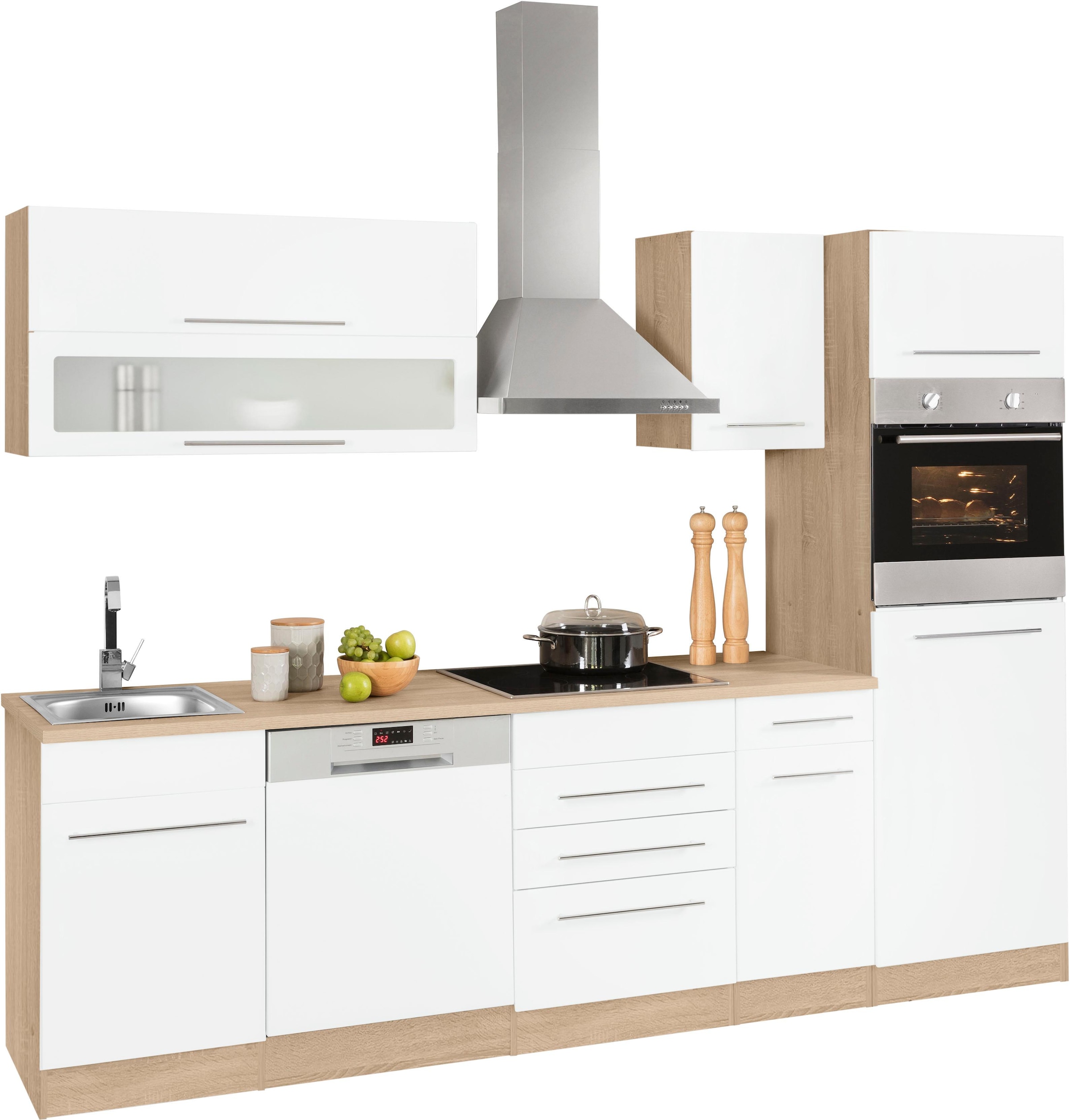 KOCHSTATION Kitchenette »KS-Eton« sans appareils électriques, largeur 270 cm