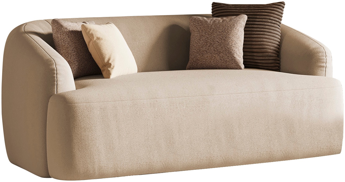 INOSIGN 2-places »Nergal, Einzelsofa, organisches Design, Brite 177cm« Modernes Design, schlichte Optik, stilvoller Blickfang im Wohnzimmer