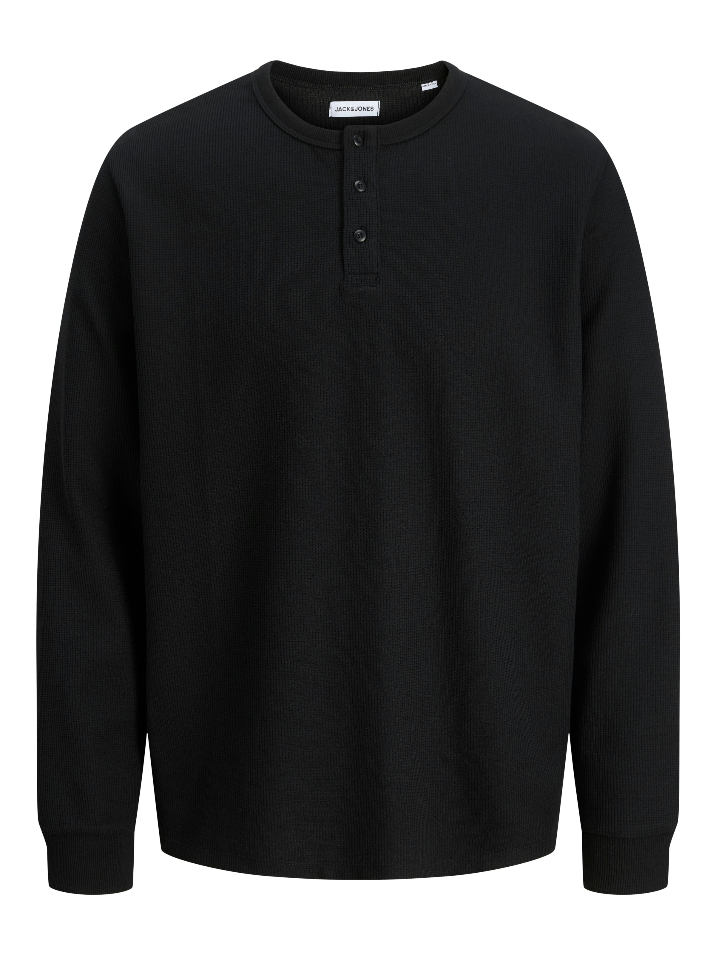 Jack & Jones Langarmshirt »JJEDOVER HENLEY LS TEE NOOS«