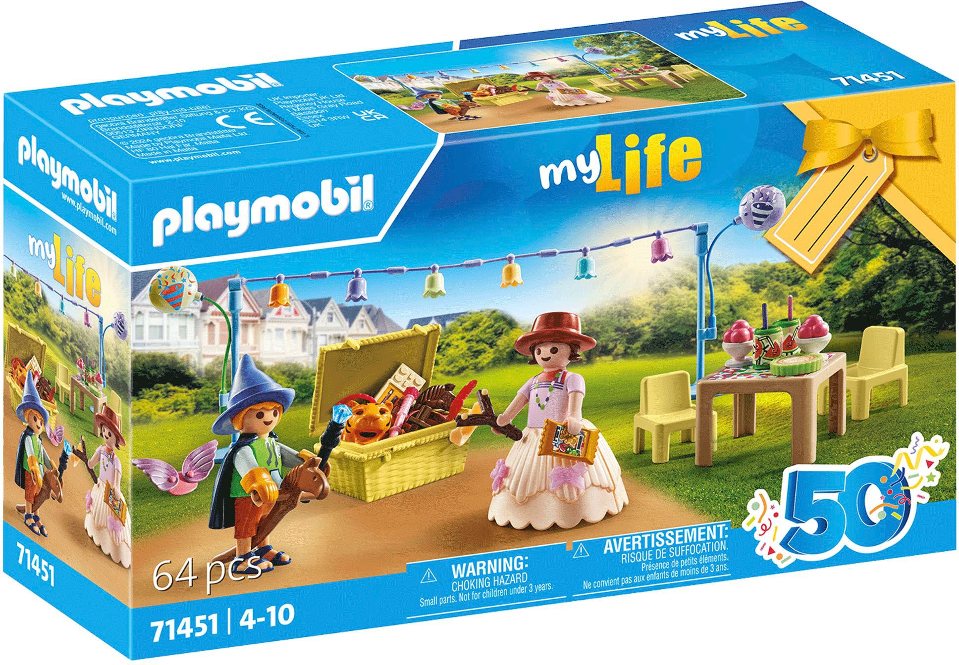 Konstruktions-Spielset »Kostümparty (71451), City Life«, (64 St.), Made in Europe