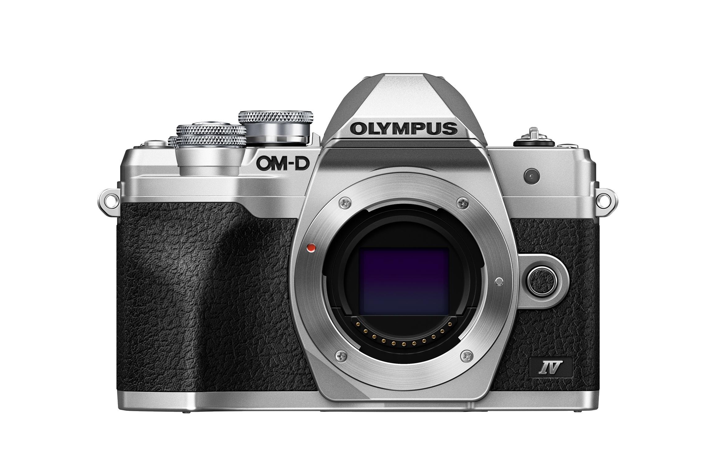 Olympus Kompaktkamera »E-M10 Mark IV Body Silber«, 20,3 MP, WLAN (WiFi)