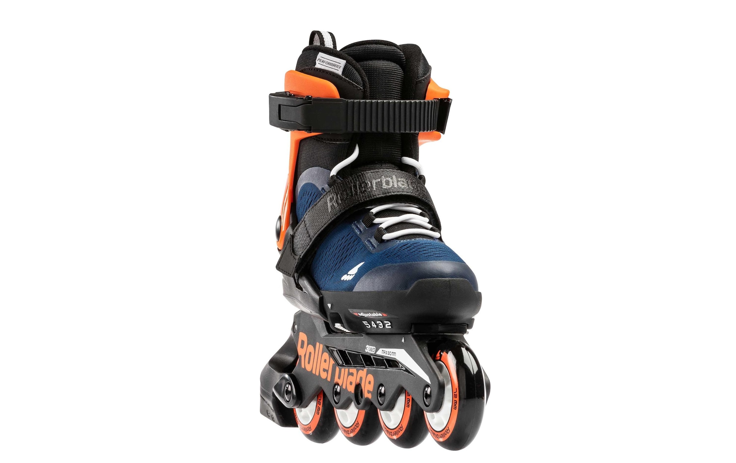 Inlineskates »Microblade 230 Midnight Blue/Warm Orange«