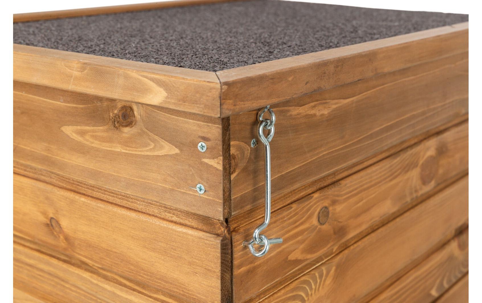 TRIXIE Maison pour hérissons »Natura Igelhotel 37 x 30,5 x 53 cm«