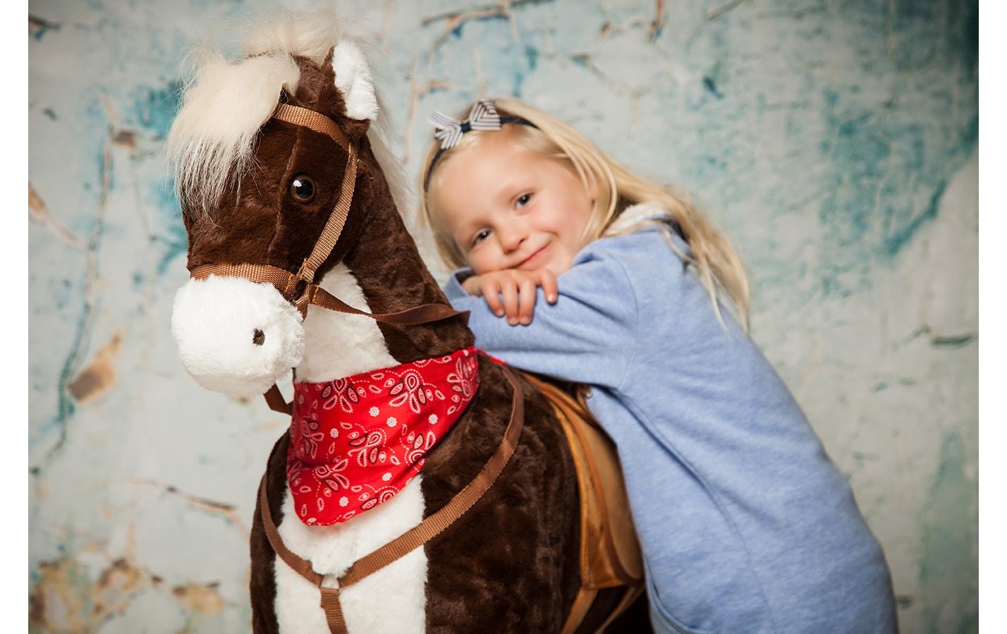 Knorrtoys® Reitpferd »XXL «Winnie» Braun«