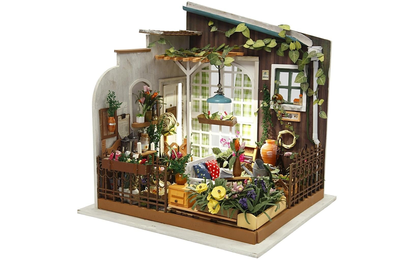 creativ company Kreativset »Mini-Haus Garten«
