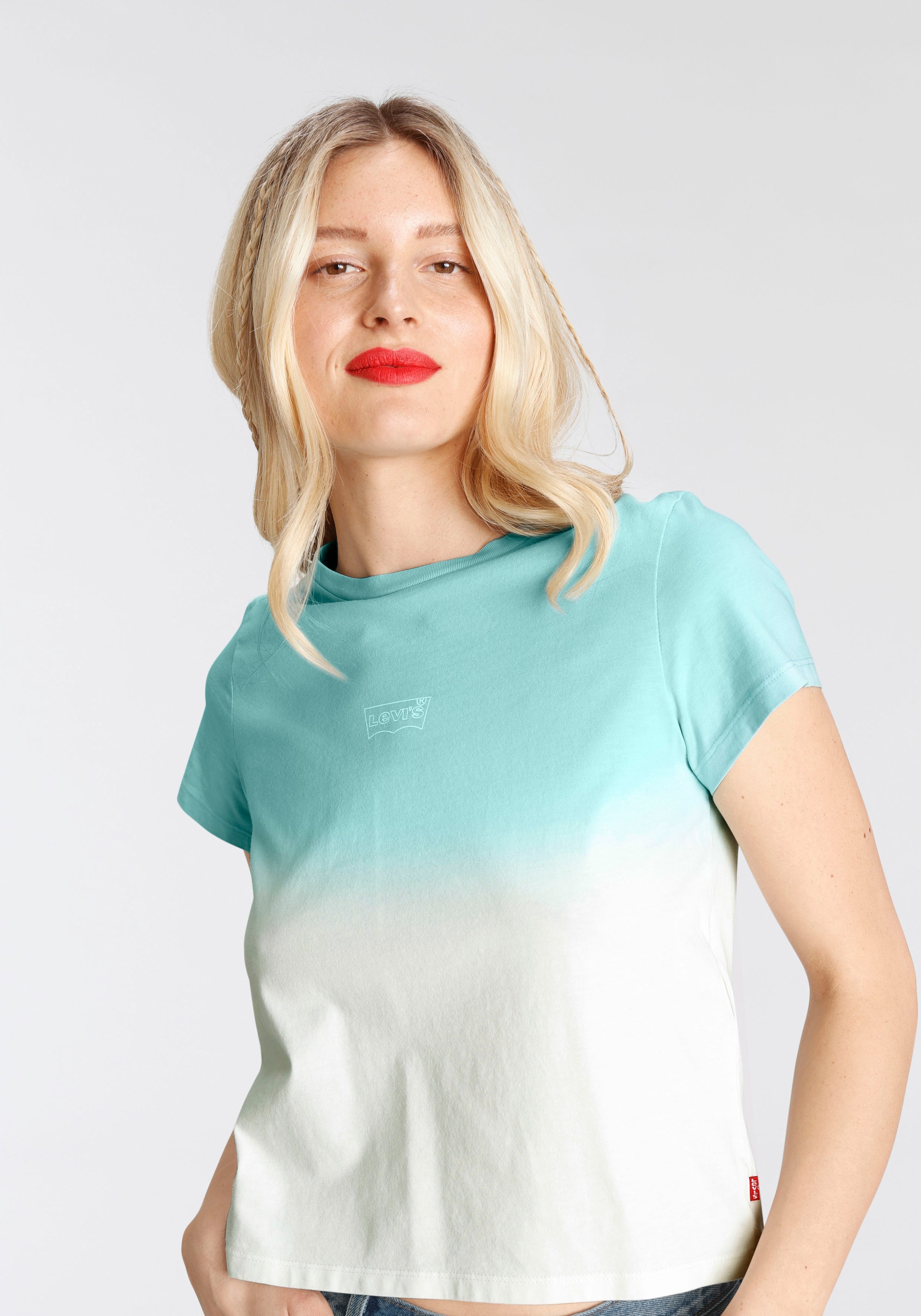 Image of Levi's® T-Shirt »GRAPHIC JORDIE TEE«, Batwing-Logo Outlining bei Ackermann Versand Schweiz