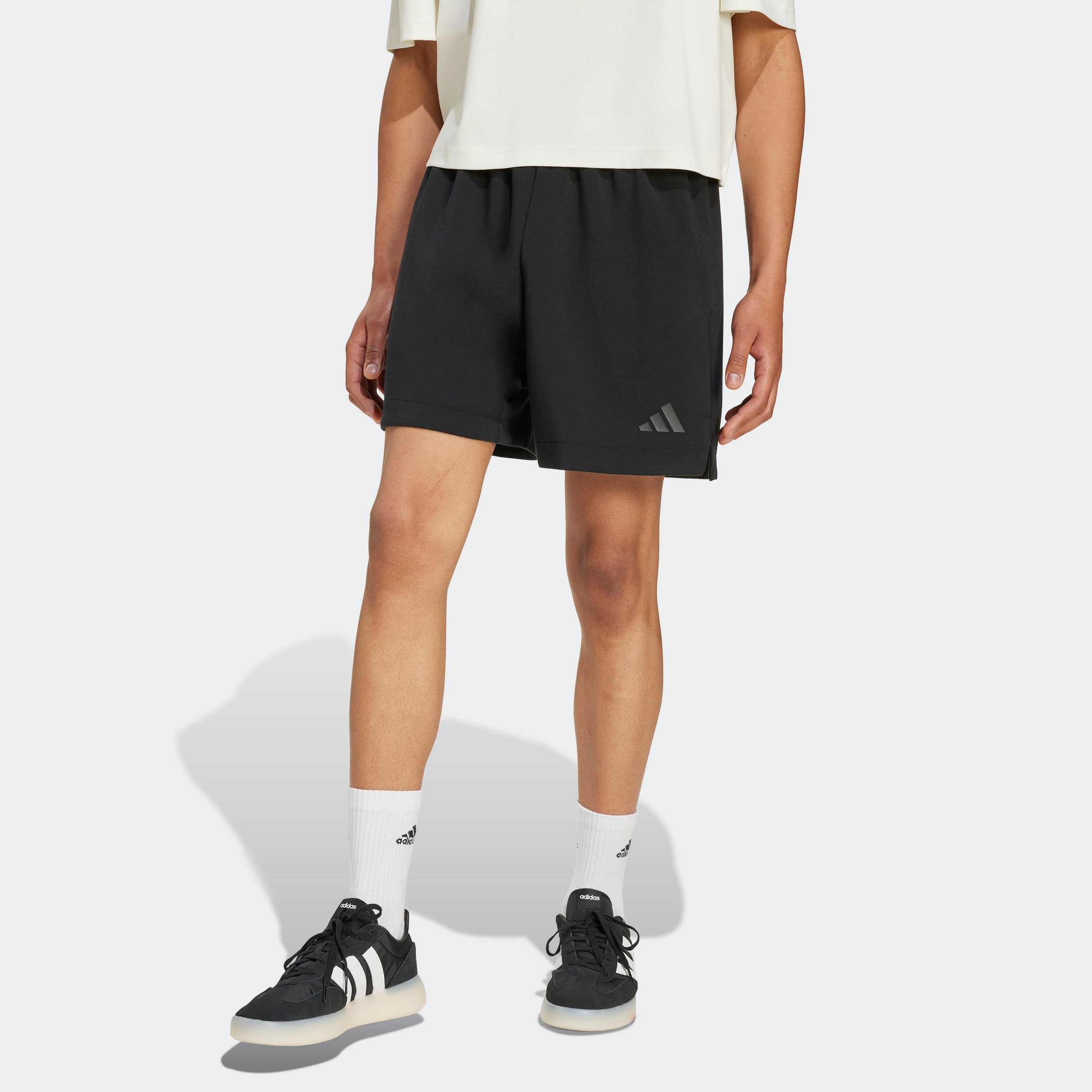 Image of adidas Sportswear Shorts "SOFT LUX" sportliche Shorts, in Bermuda-Länge, normal-weite Passform