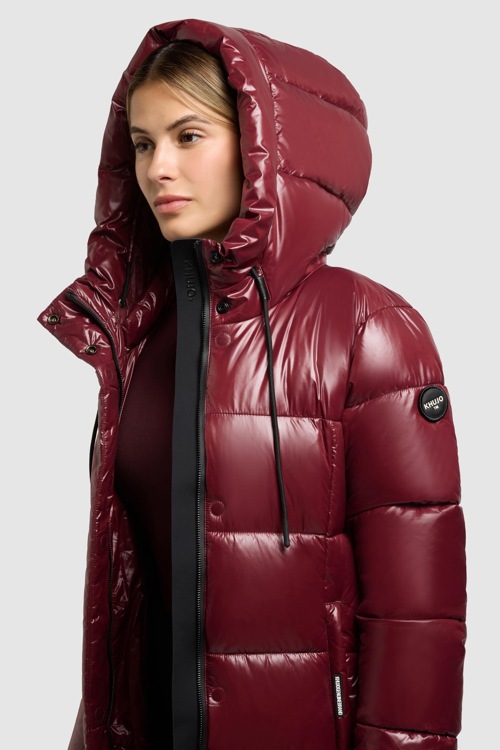 khujo Manteau matelassé »WILLA« praktische Seitenschlitze mit Reissverschluss