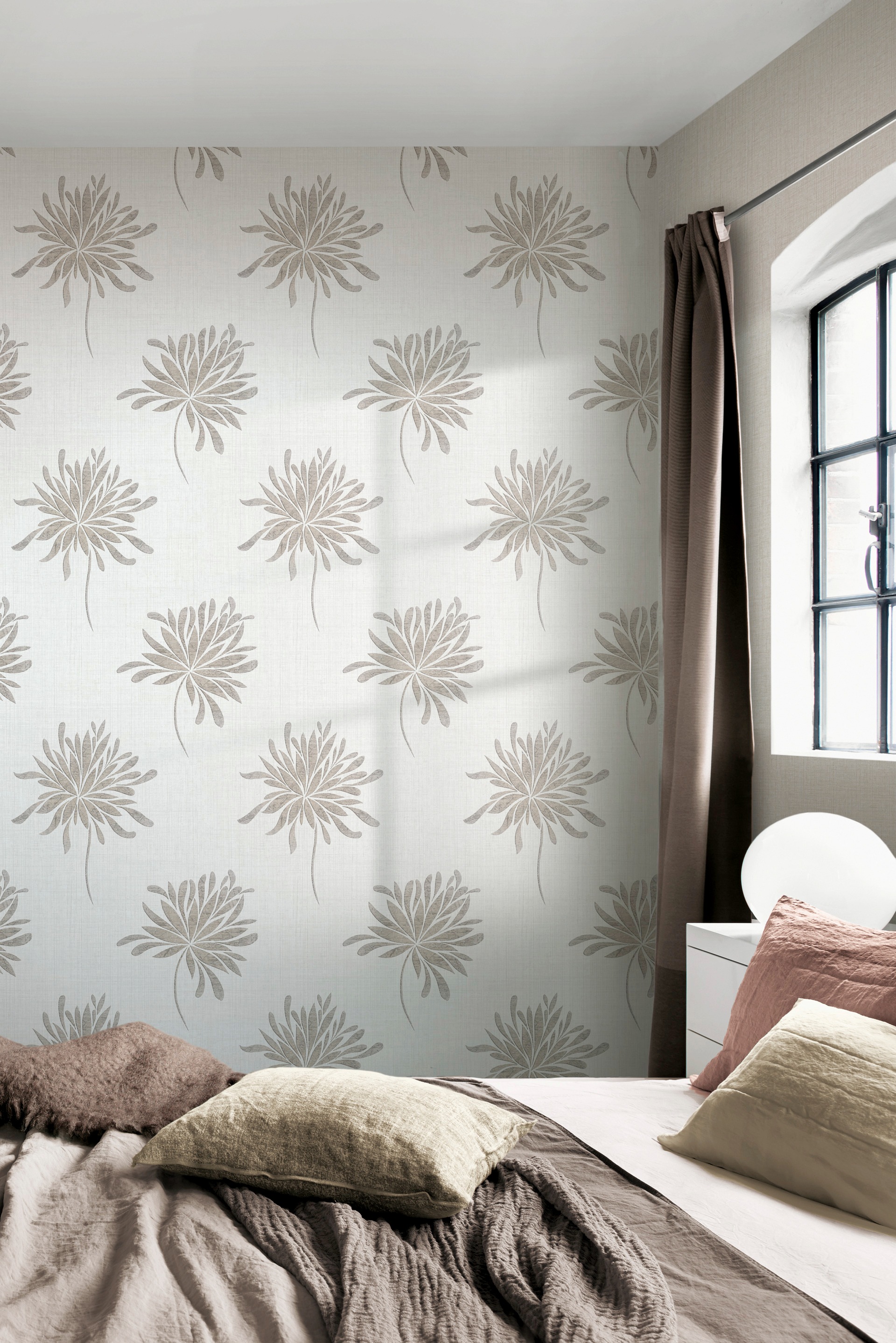 Rasch Vliestapete »Andy Wand«, floral-geblümt-metallic, gut lichtbeständig, hochwaschbeständig