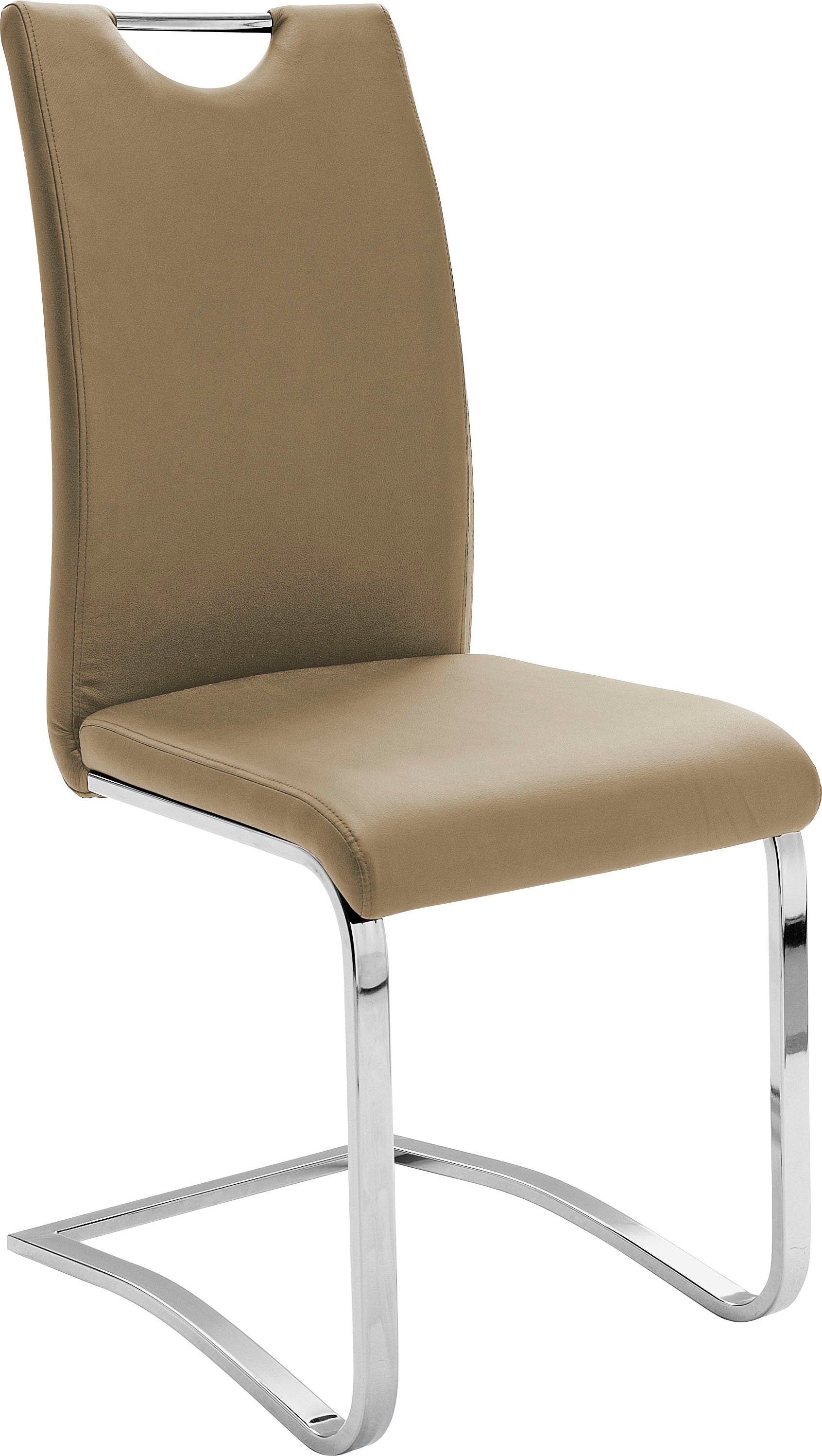 MCA furniture Freischwinger »Köln«, (Set), 4 St., Kunstlederbezug, Komfortsitzhöhe, Stuhl belastbar bis 120 kg