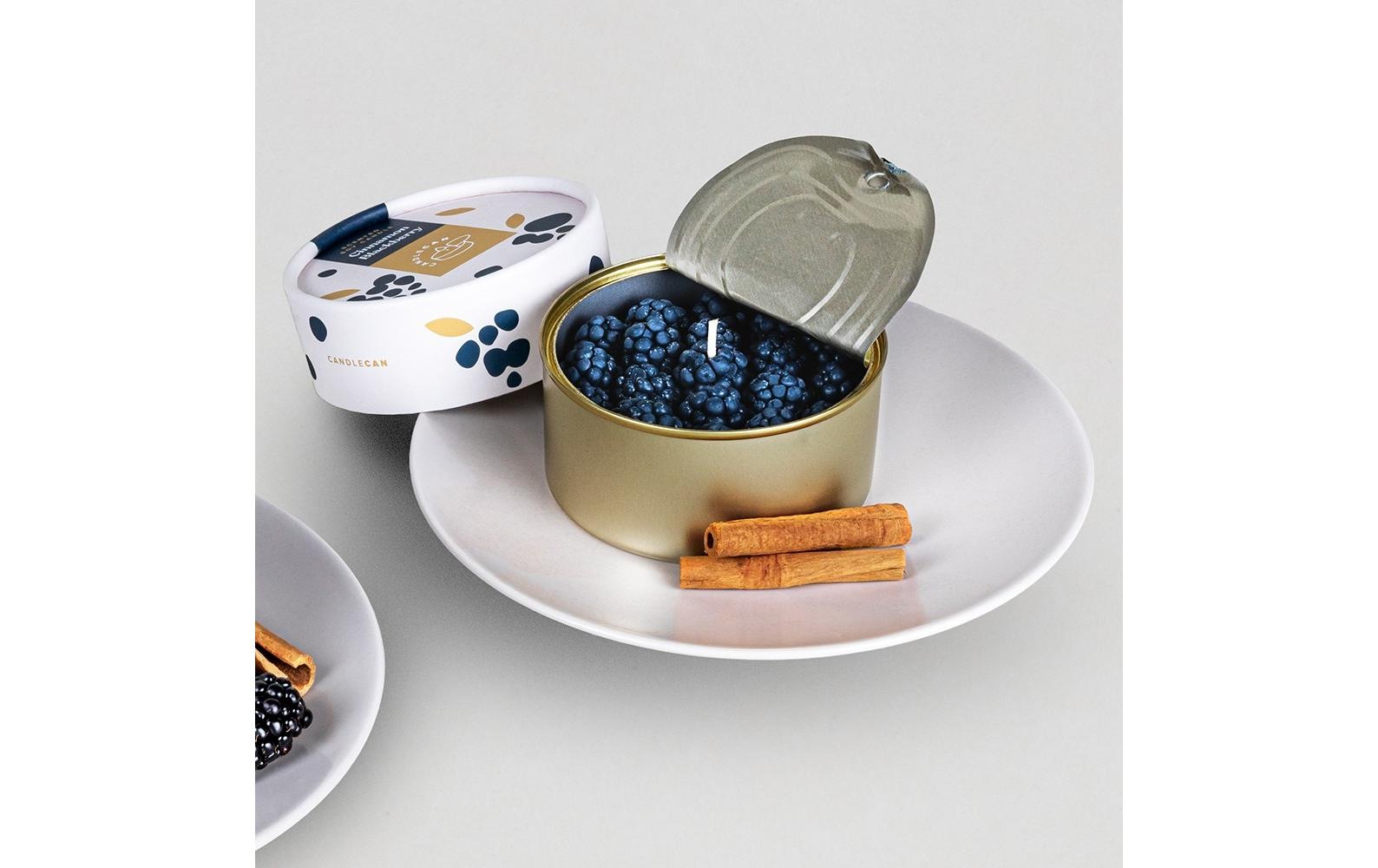 Duftkerze »Mandatus Candle Can Cinnamon Blackberry«