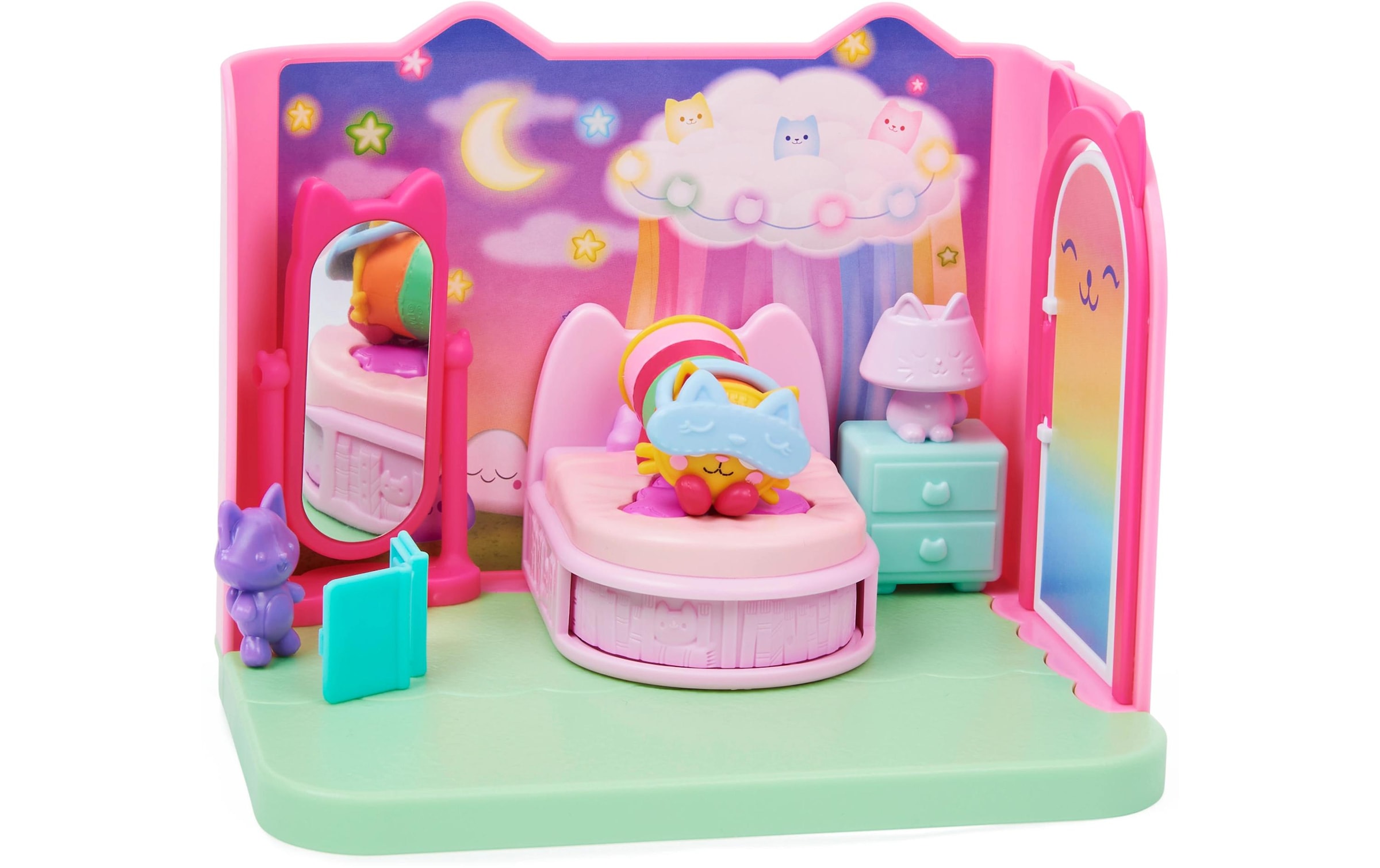 Spielwelt »Spinmaster Gabby's Dollhouse Pillows Schlafzimmer Deluxe Rooms«