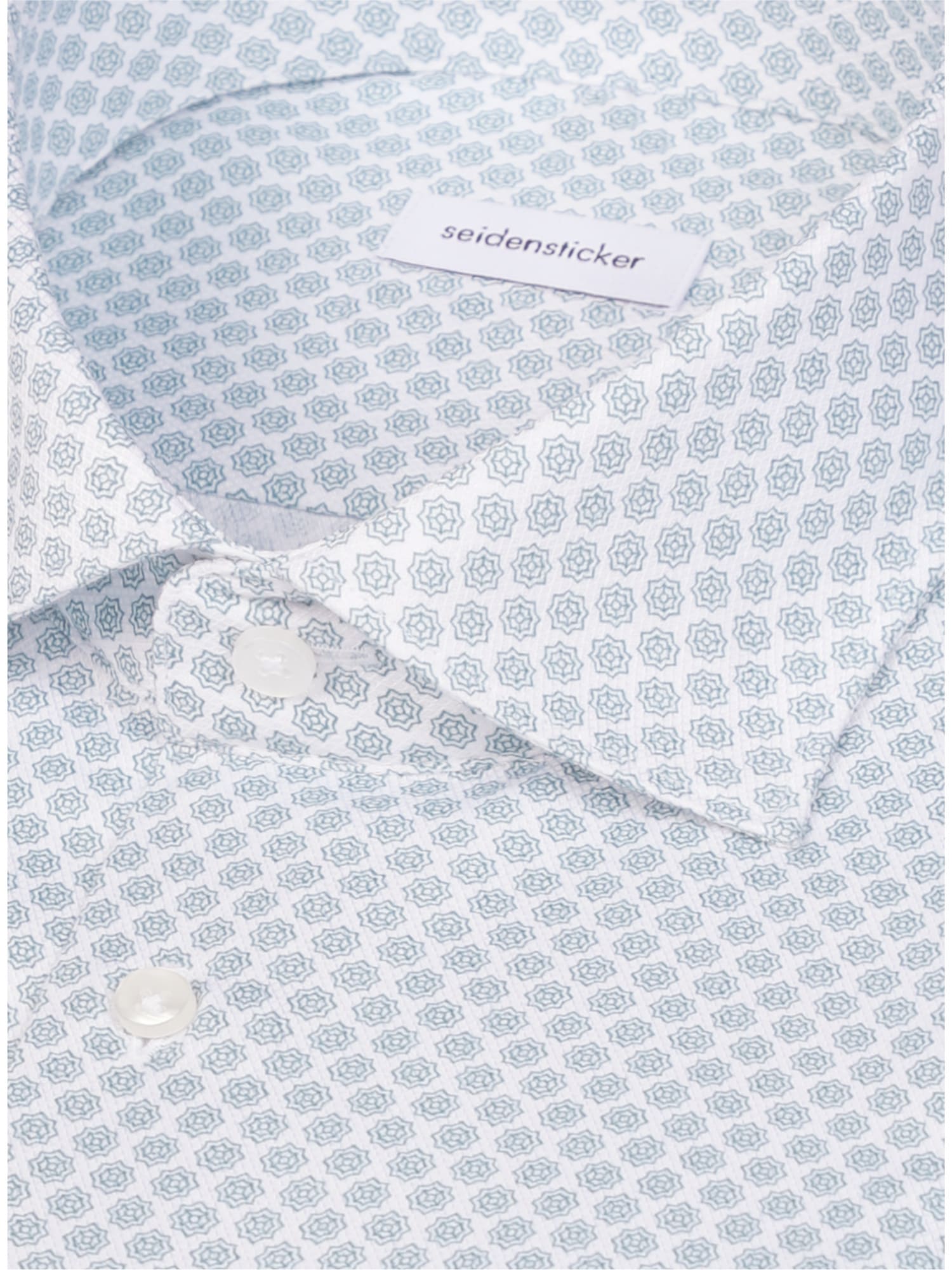 seidensticker Businesshemd »Schwarze Rose« Regular 1/1 Kentkragen Druck