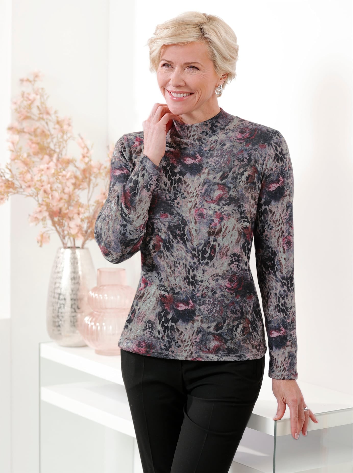 Classic Stehkragenshirt »Shirt«, (1 tlg.)