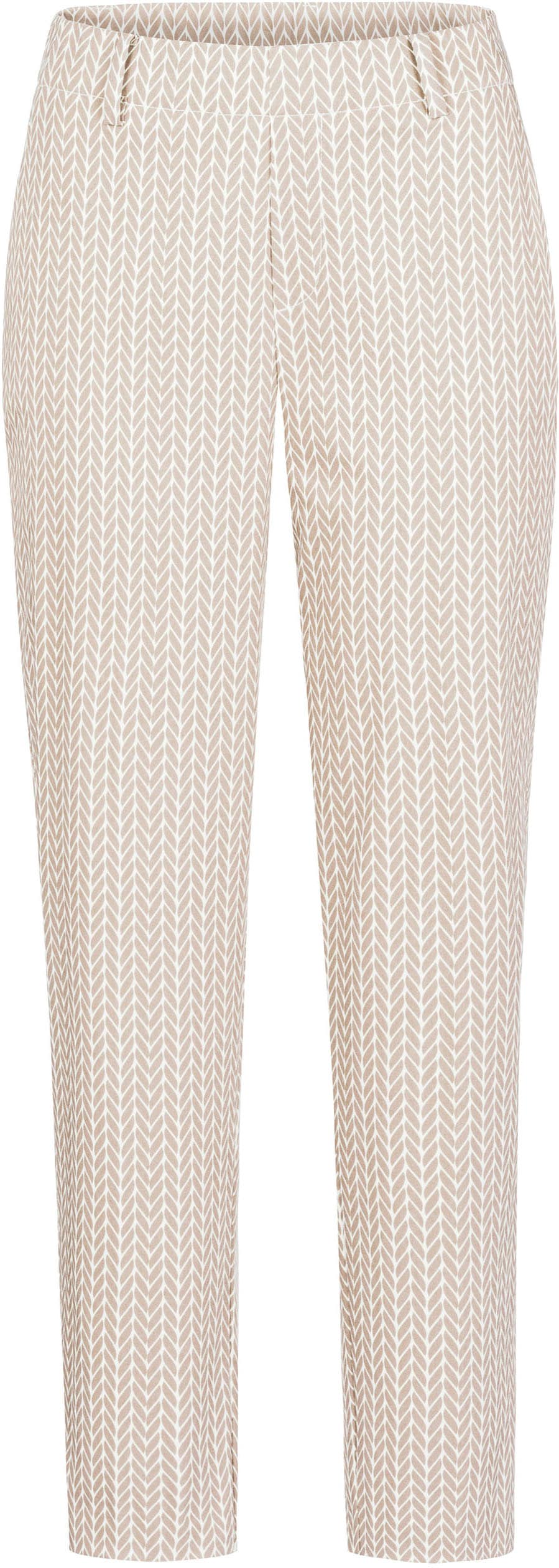 Stehmann Chinohose »Fluor«, mit Musterung