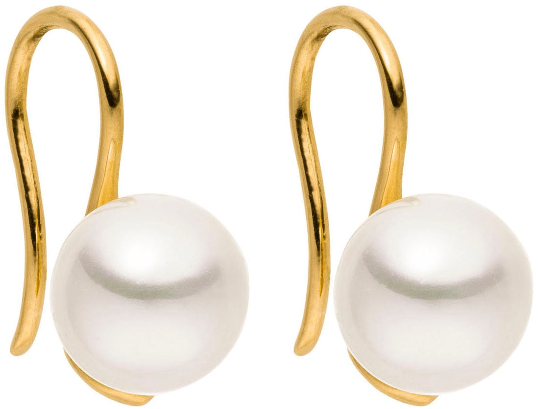 Paar Ohrhaken »Schmuck Geschenk Pure Pearl Ohrringe, 23171«, mit Muschelperle